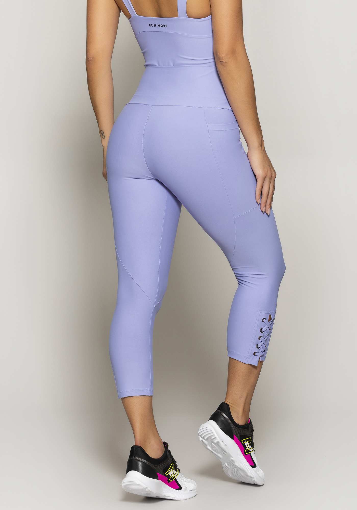 Corsário Blocking Lace Up Roxo 21