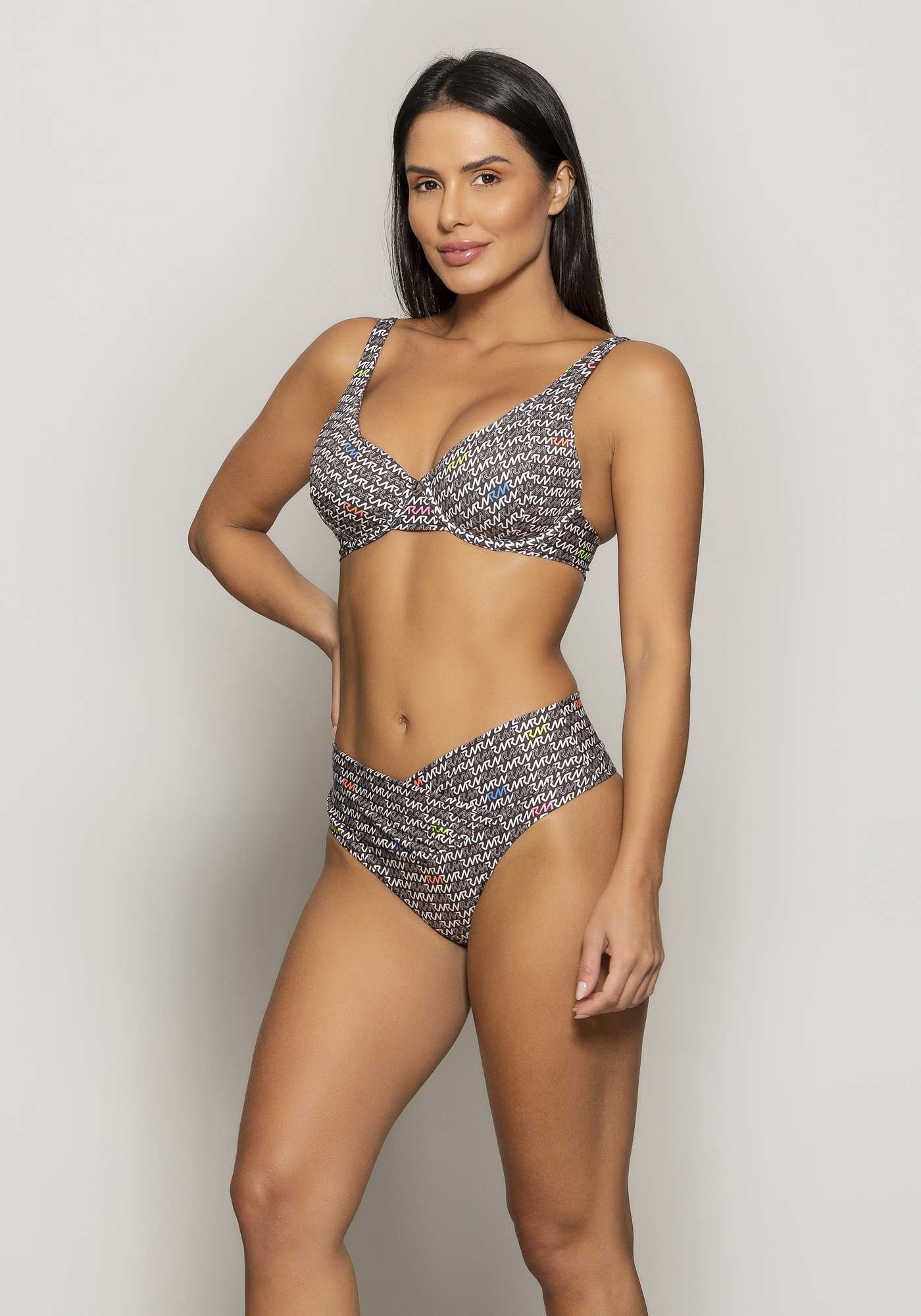 Calcinha Biquíni Estampada Essencial Suf 003c