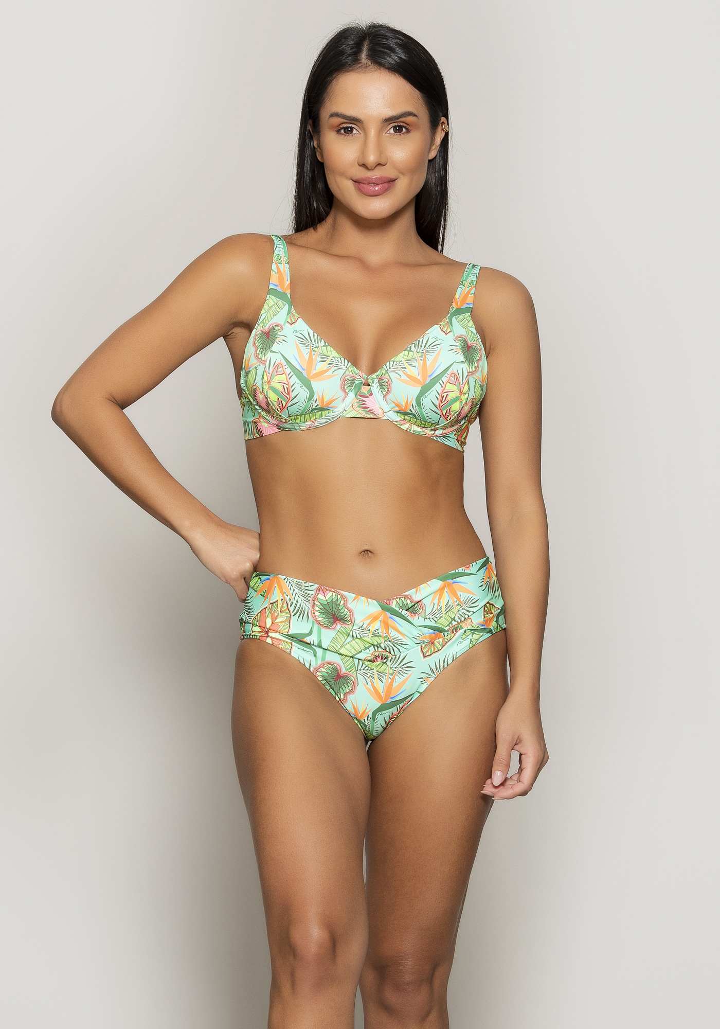 Calcinha Biquíni Estampada Essencial Suf 010a