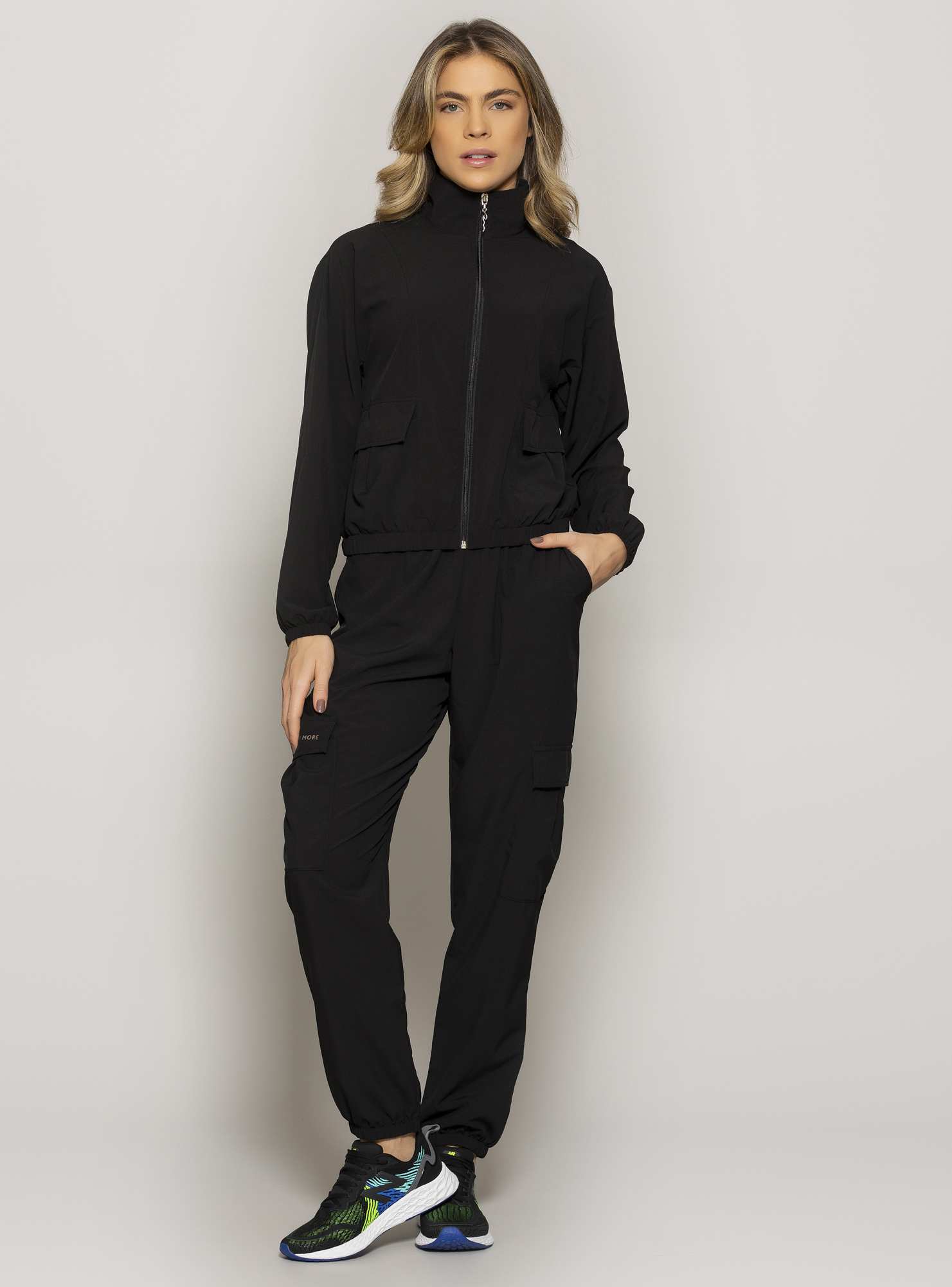 Jaqueta Bomber Soft Utility Preto