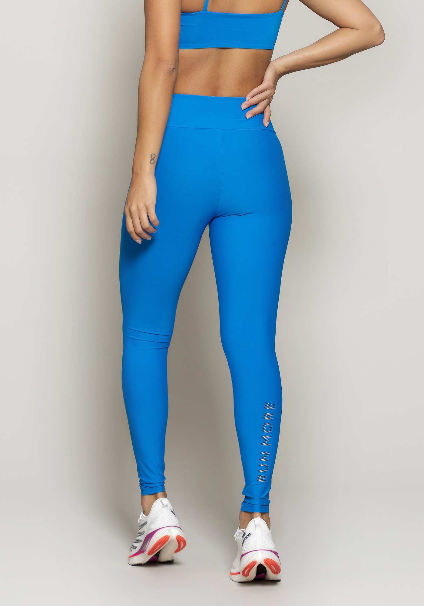 Legging Run More Azul 03