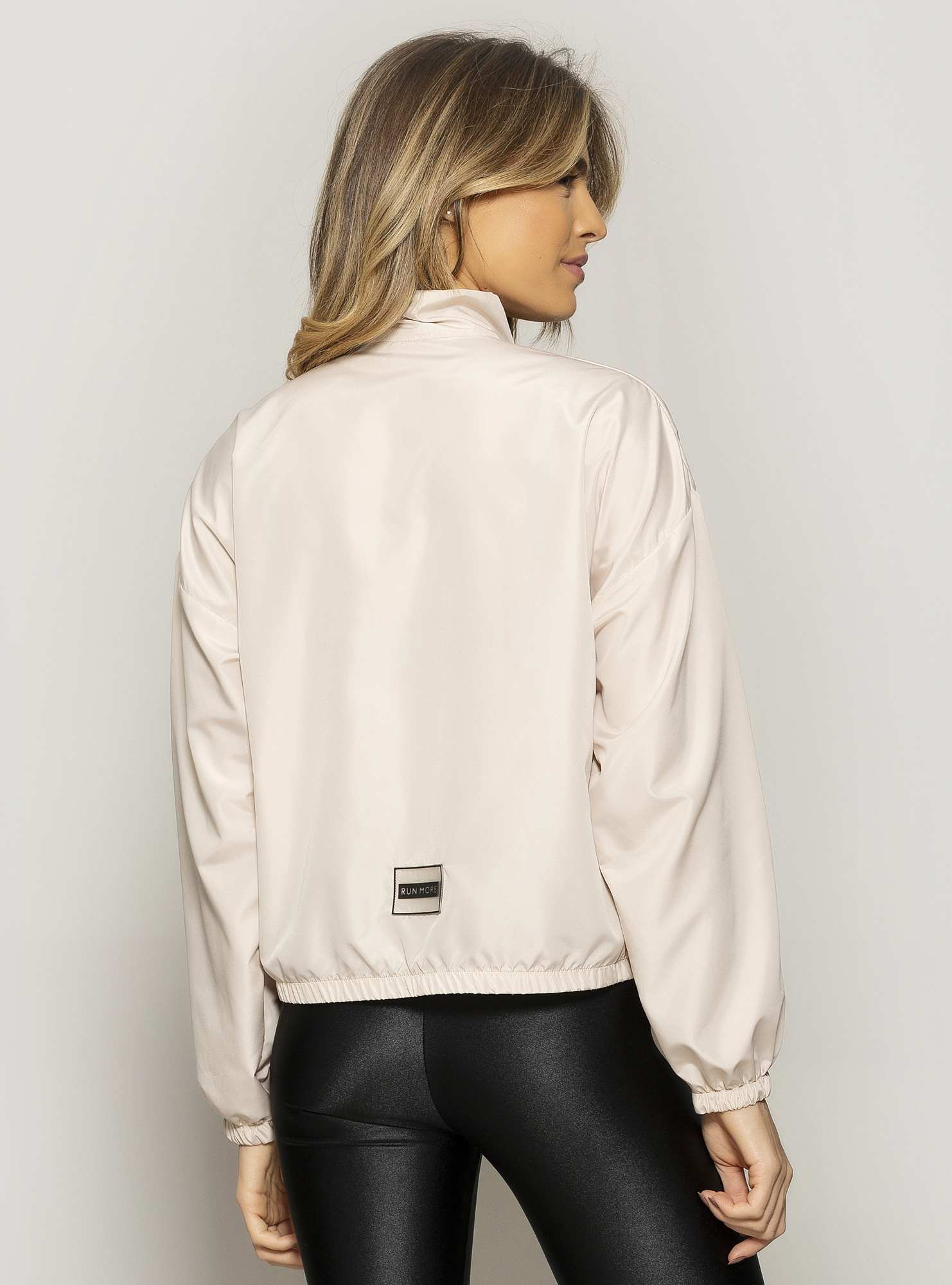 Blusa Manga Longa Gym Team Bege 01