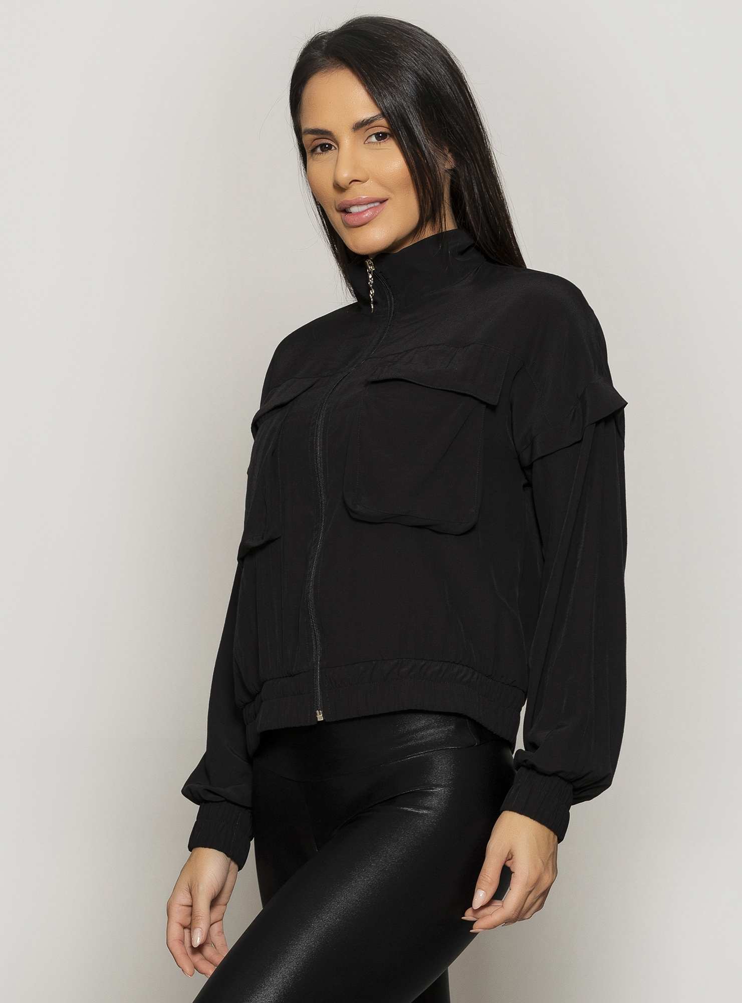 Jaqueta Soft Utility Preto