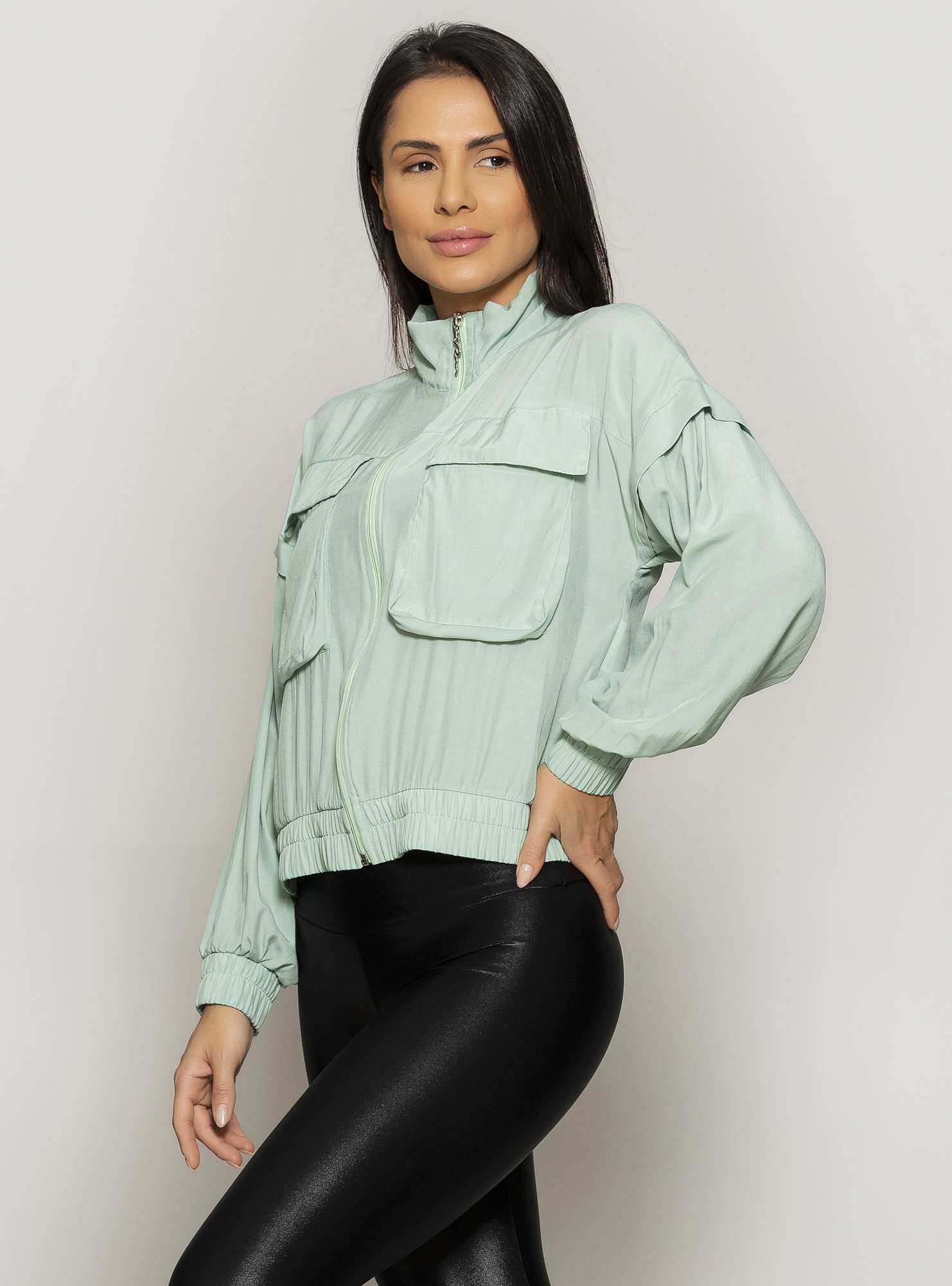 Jaqueta Soft Utility Verde 04