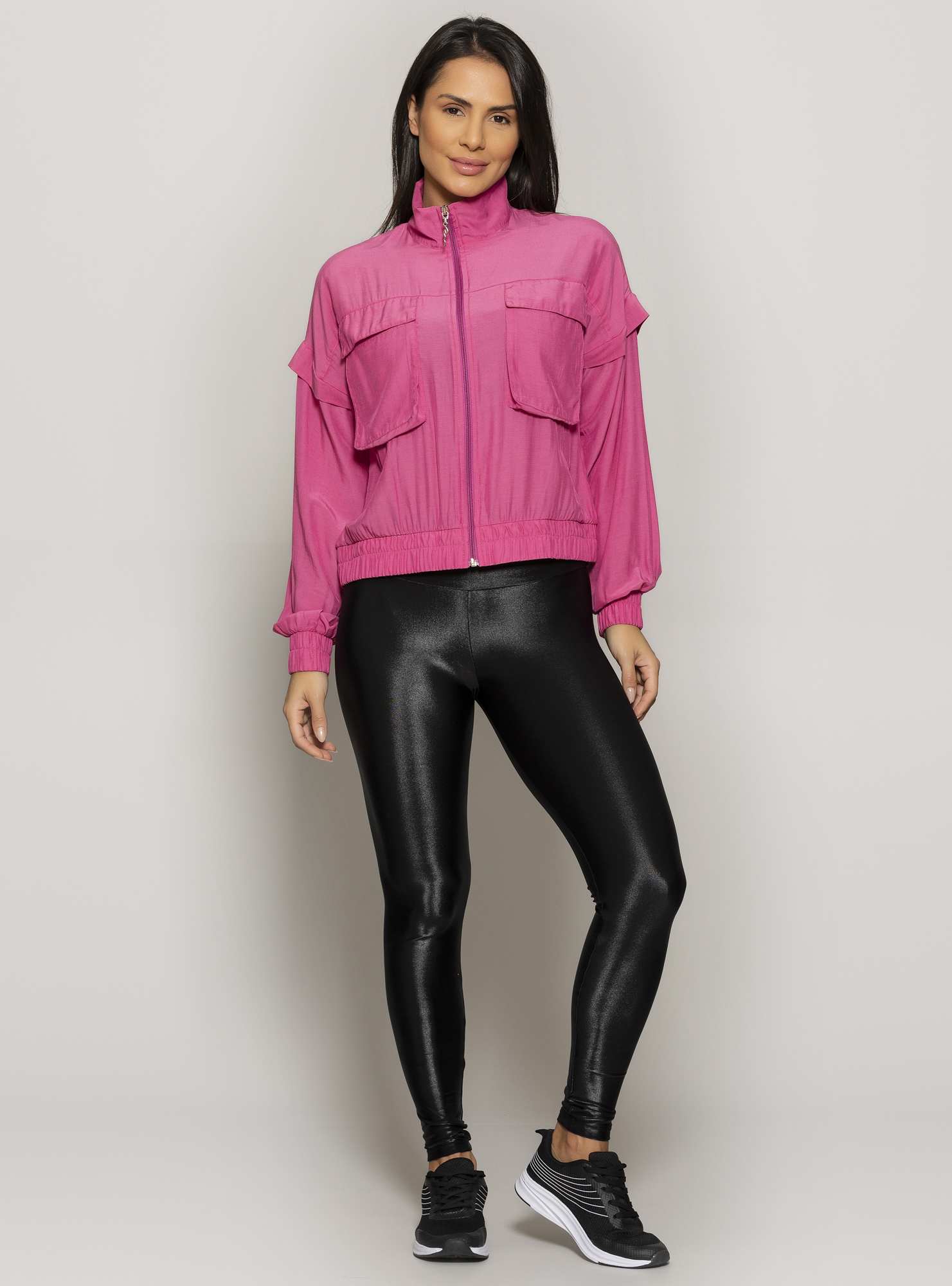 Jaqueta Soft Utility Rosa 07