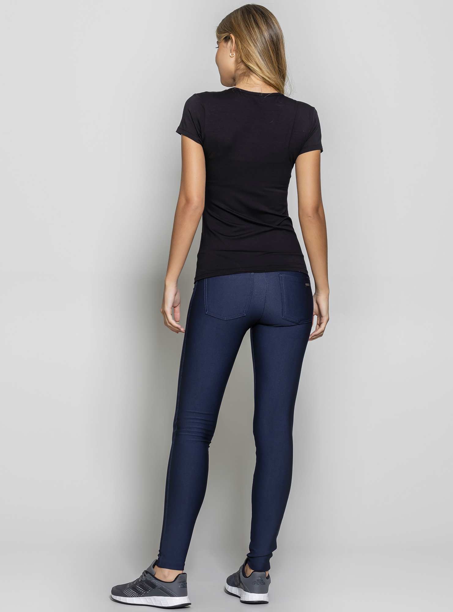 Baby Look Athleisure Preto