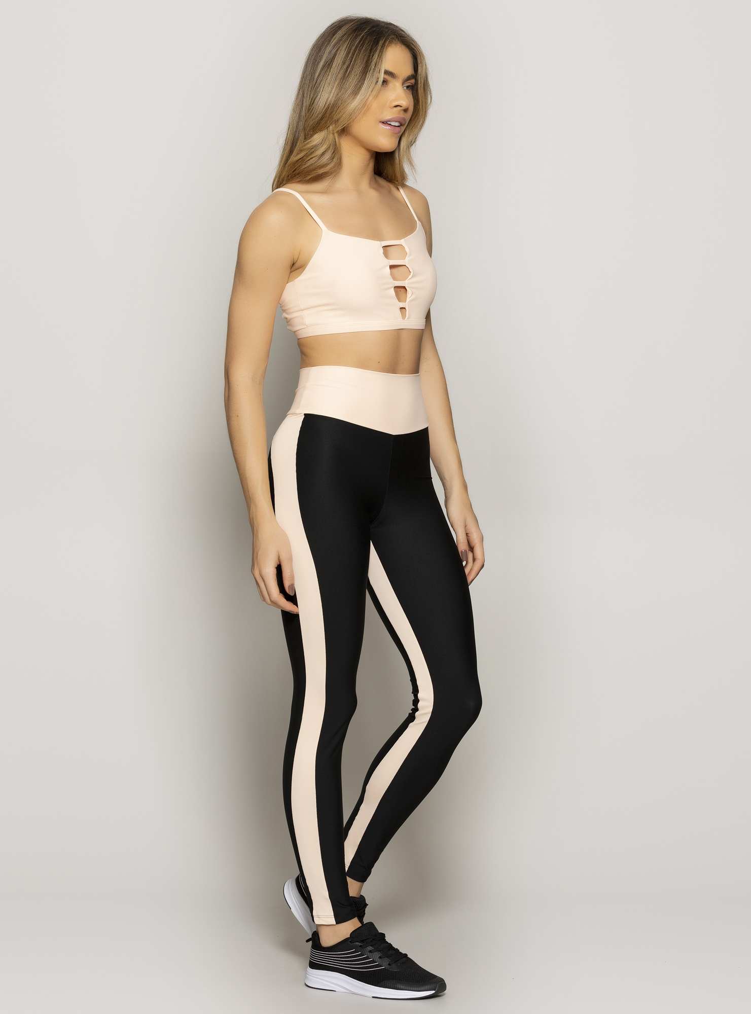 Top com Tiras Cut Out Rosa 35
