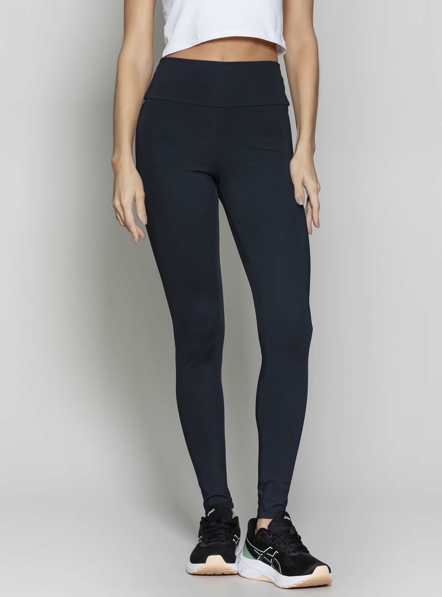 Legging Com Bolso Essencial Preto