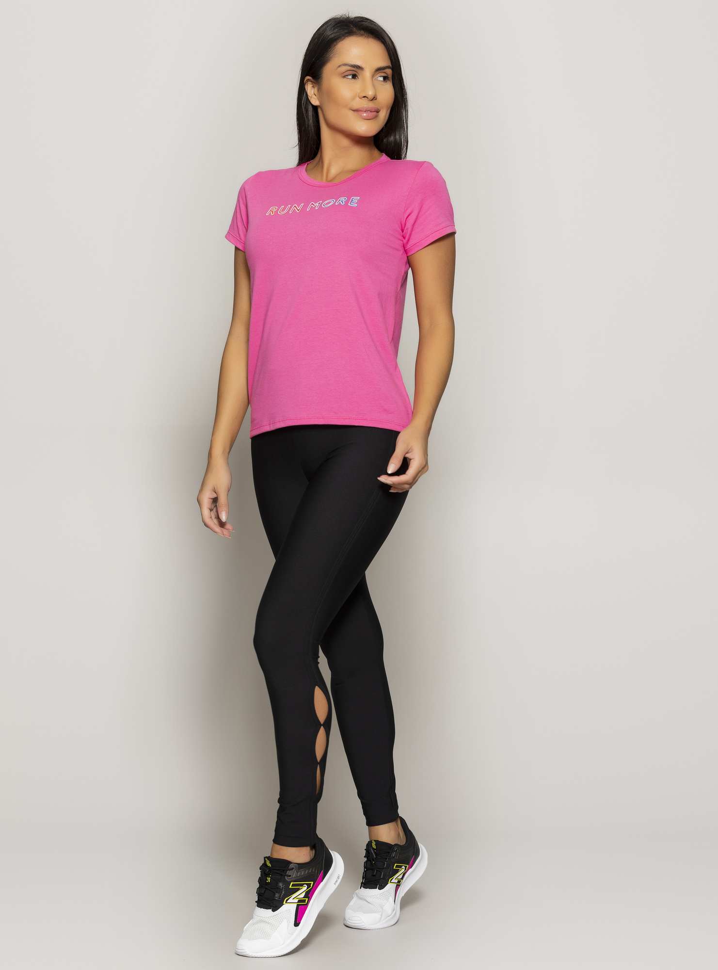 T-Shirt Gym Team Rosa 04