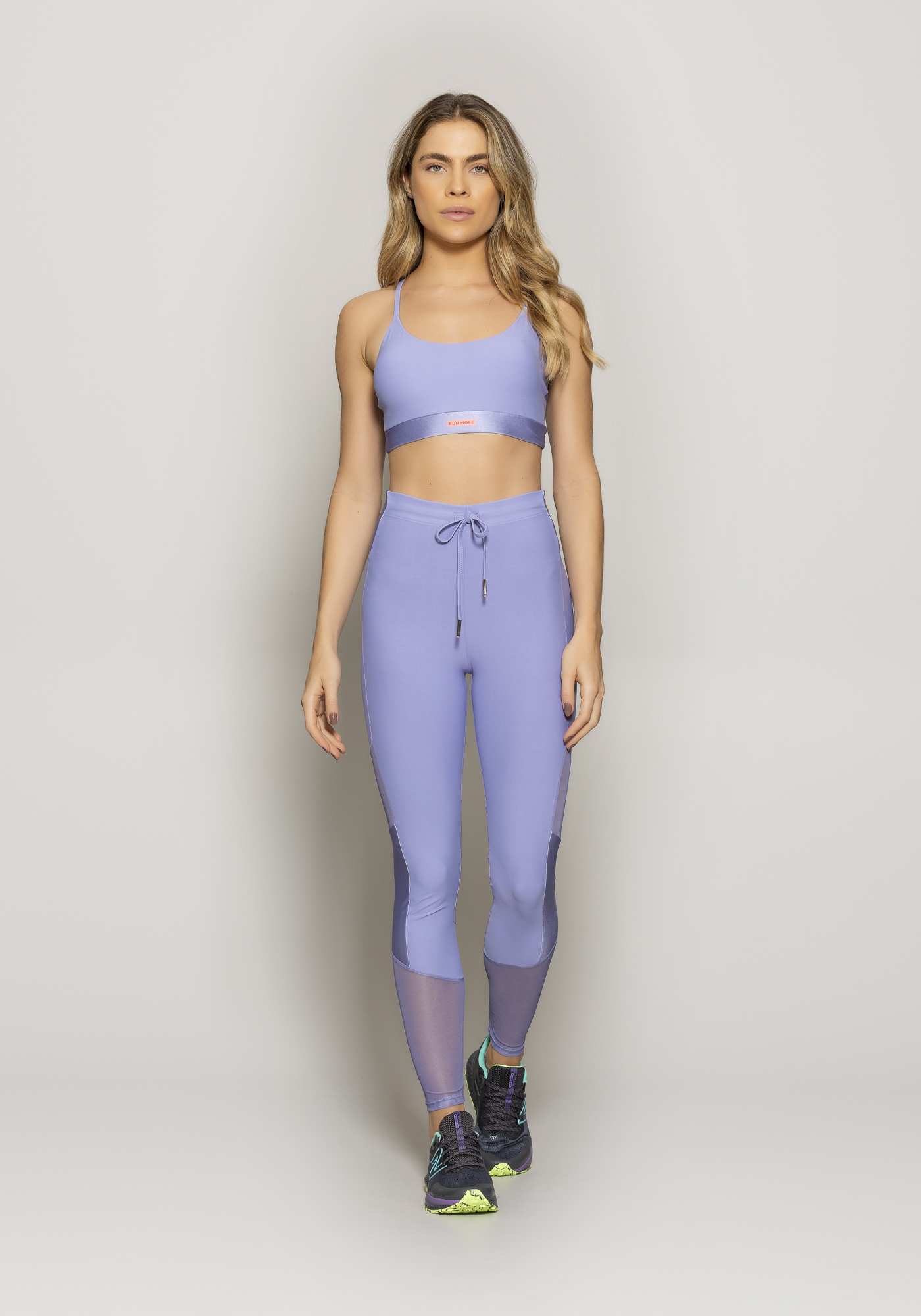 Legging Blocking One Tone Roxo 21 / Su 036