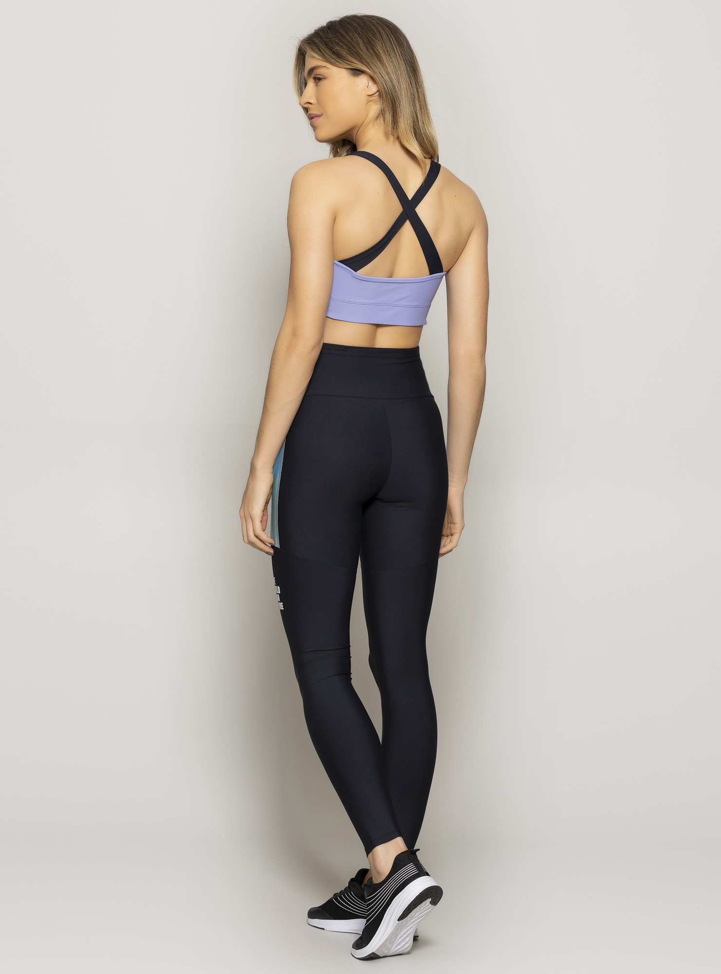 Top Be Bold Preto / Roxo 21