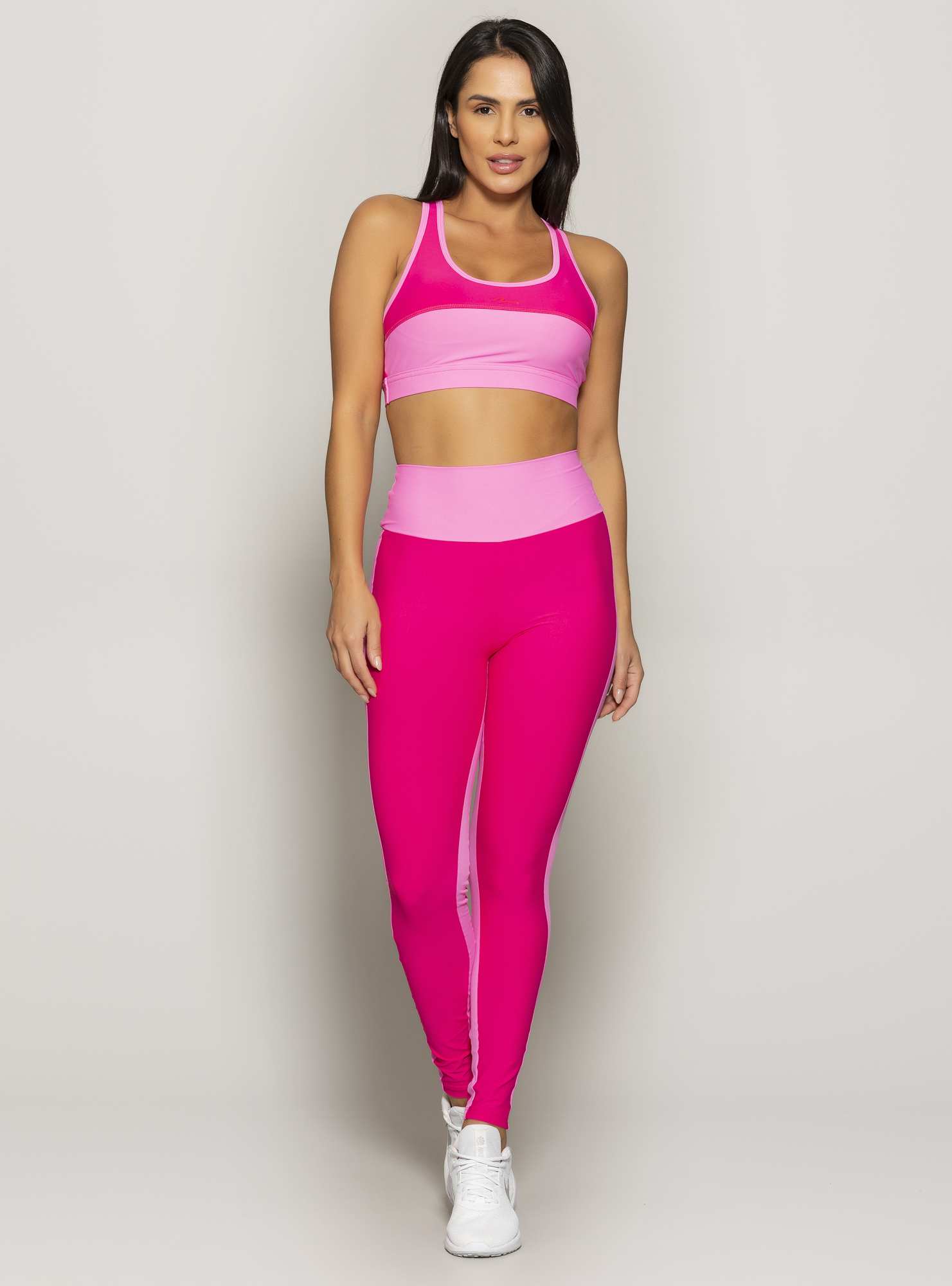 Top com Alças Balance Rosa 04 / Rosa 16