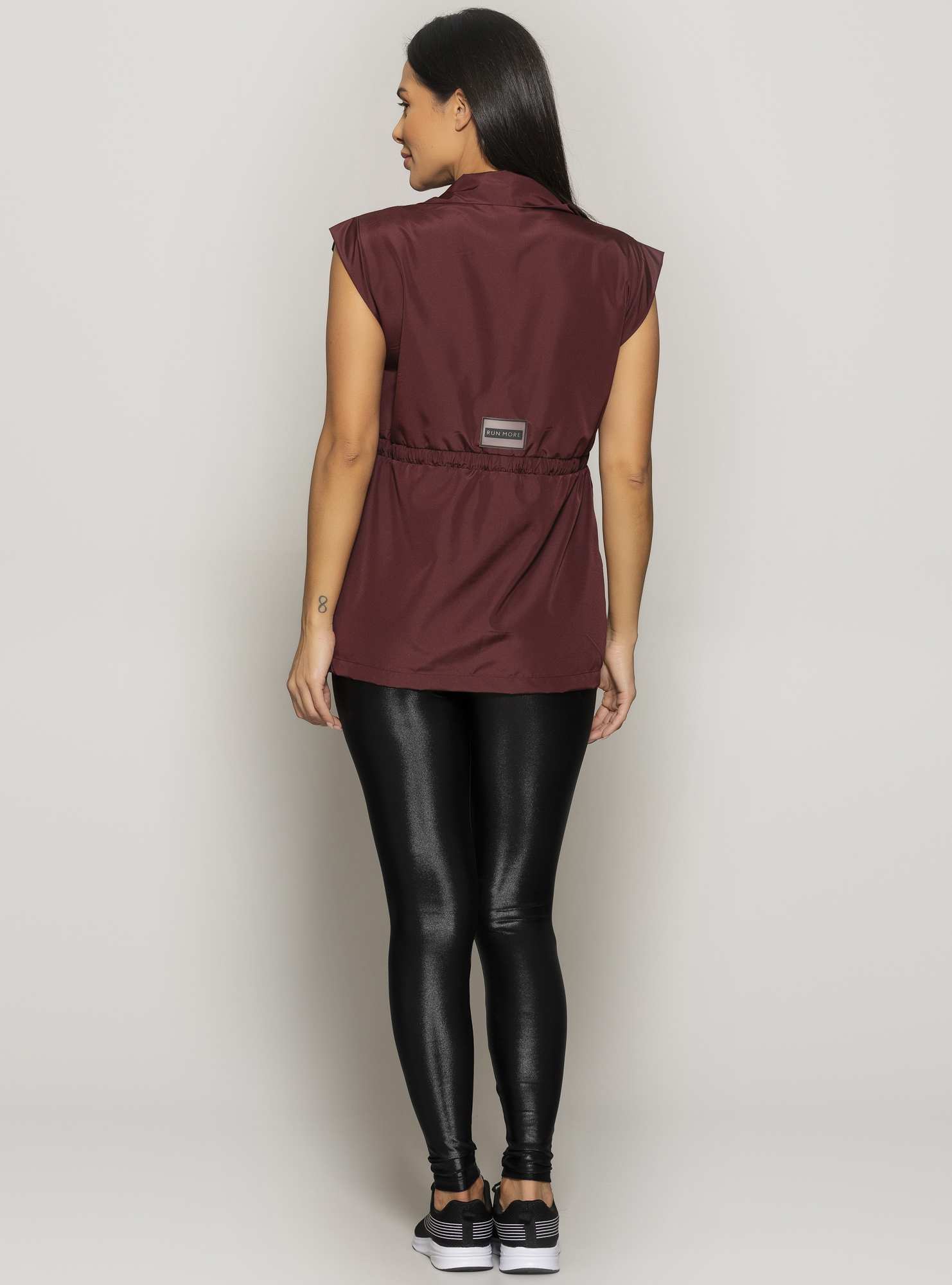 Colete Alongado Soft Utility Bordo 03
