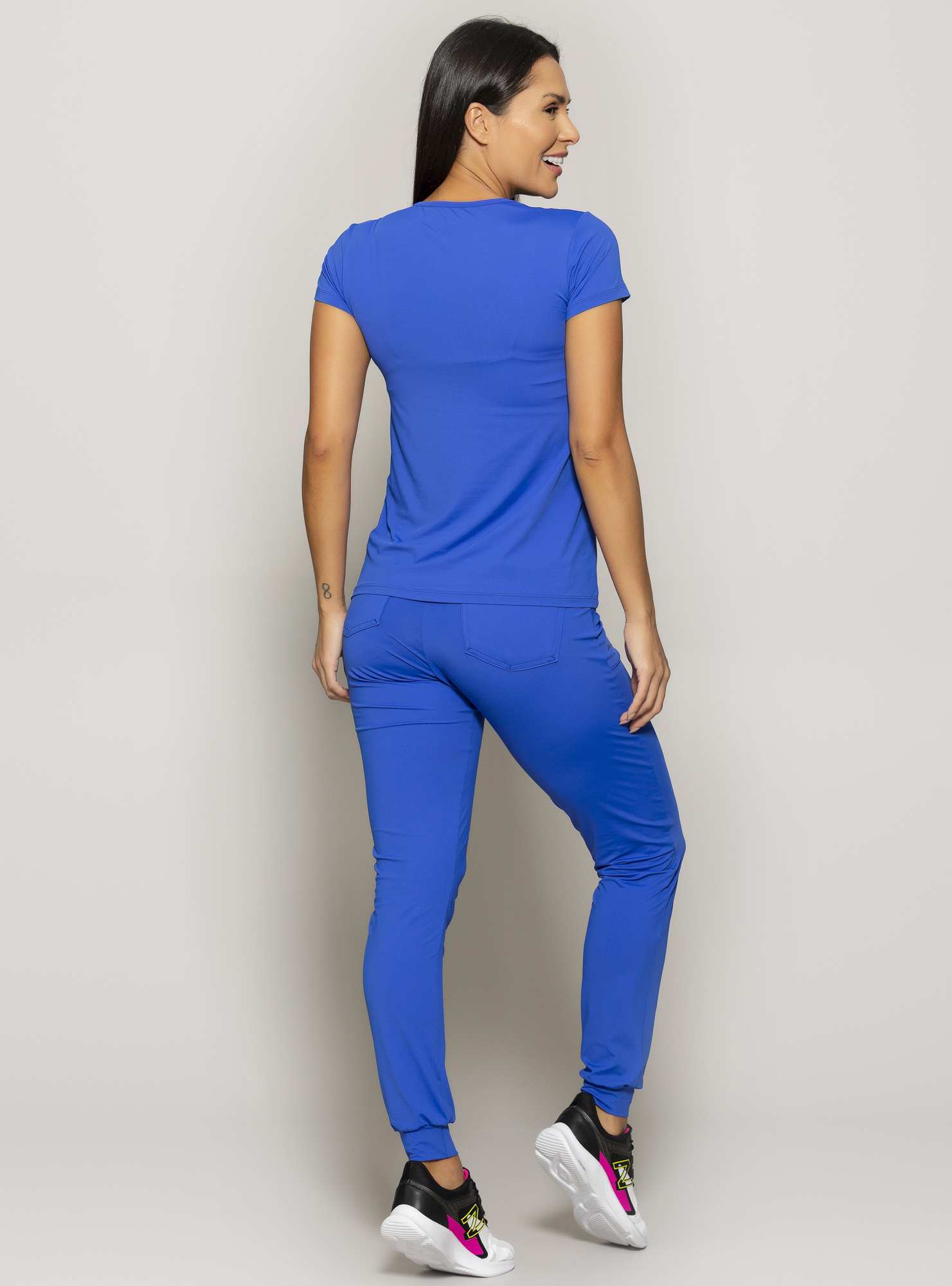 Baby Look Leveza Azul 01