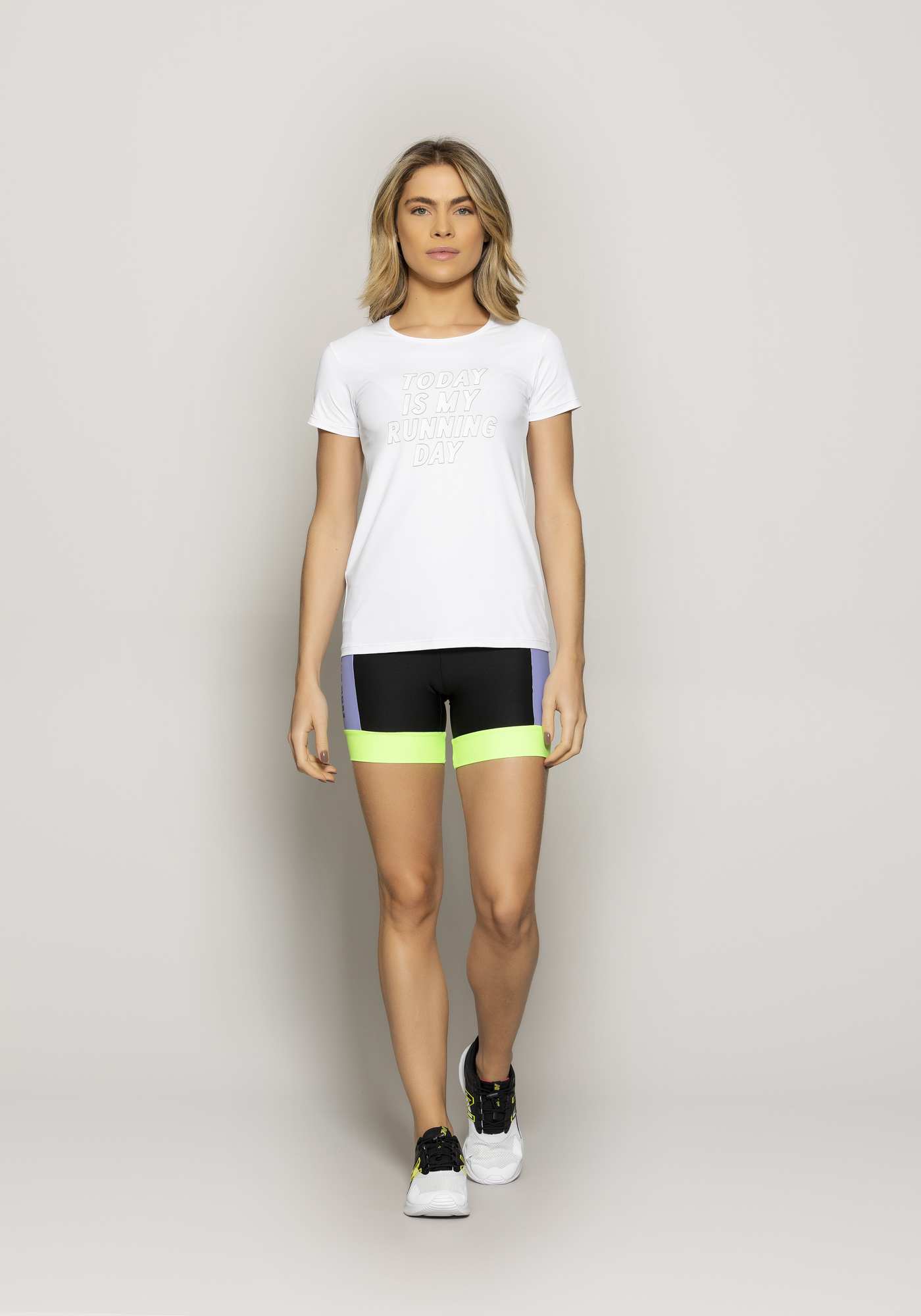 Baby Look Running Branco