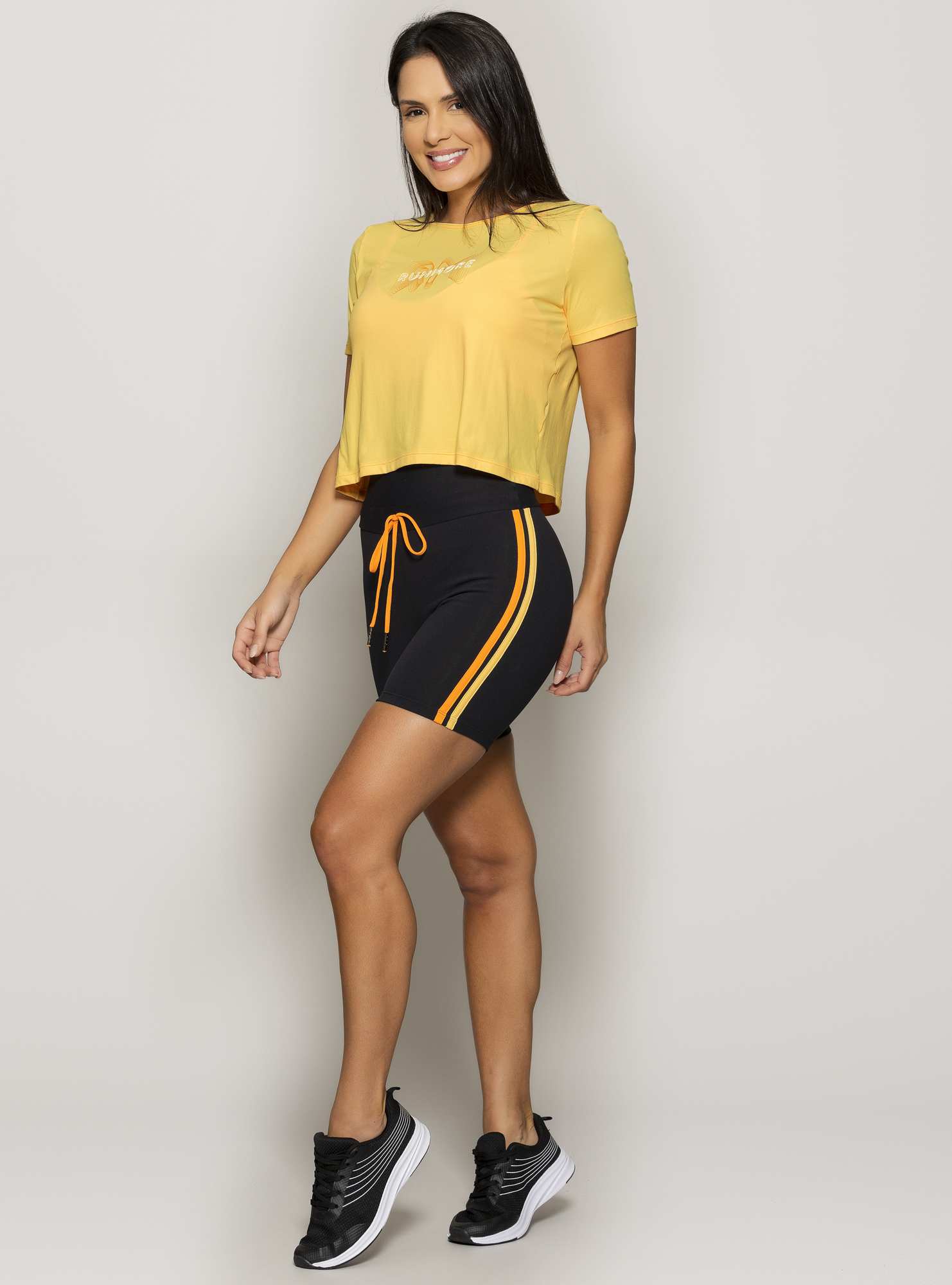 Blusa Boxy Powerful Laranja 23 / Laranja 22