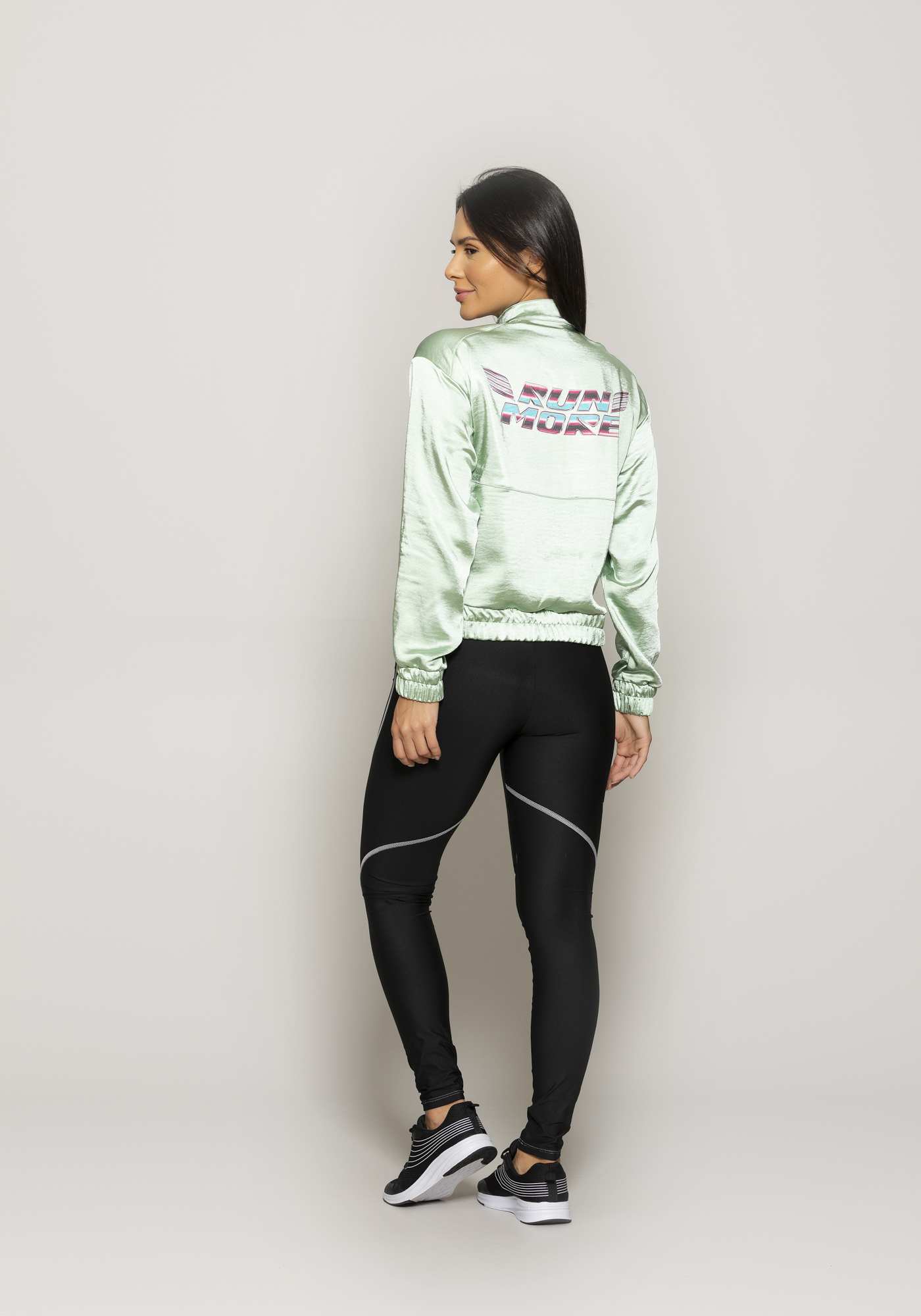 Jaqueta Bomber Racer Verde 04 / Suf 045
