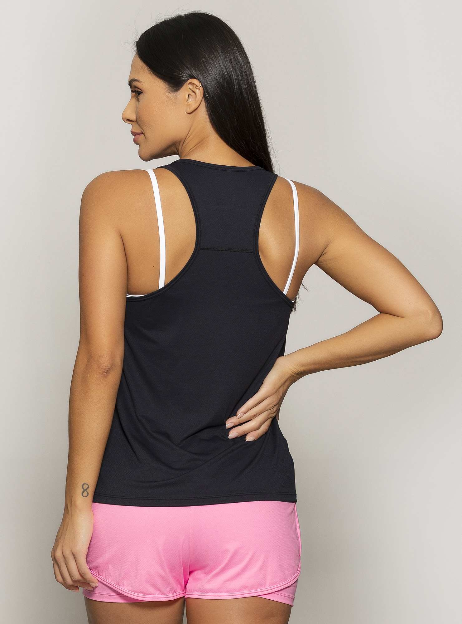 Regata Running Preto / Se867