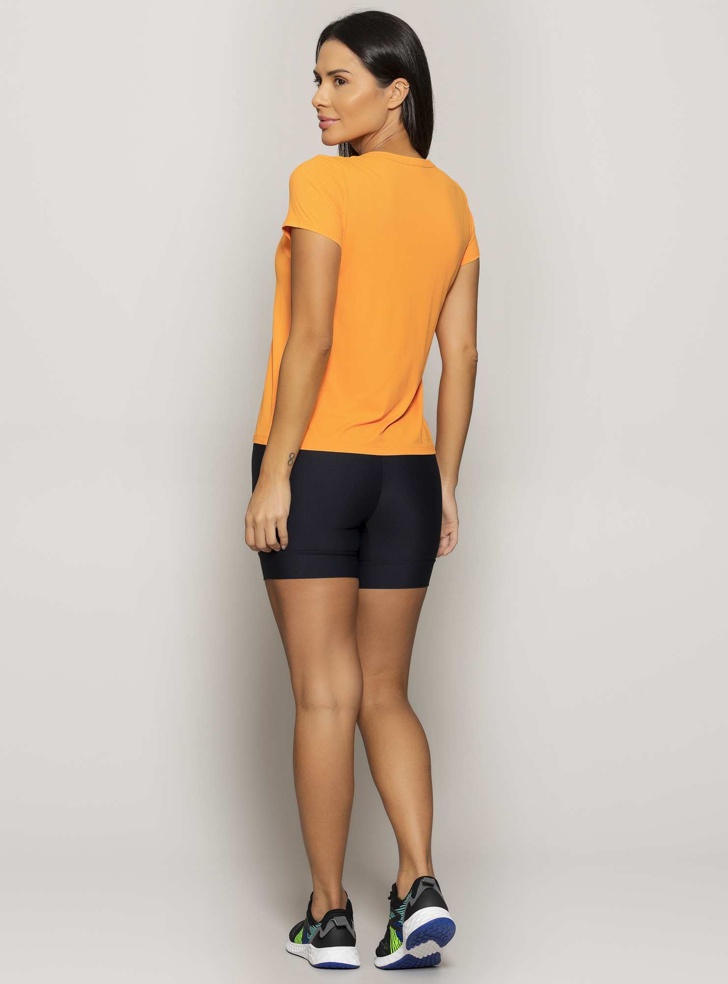 T-Shirt Running Laranja 22