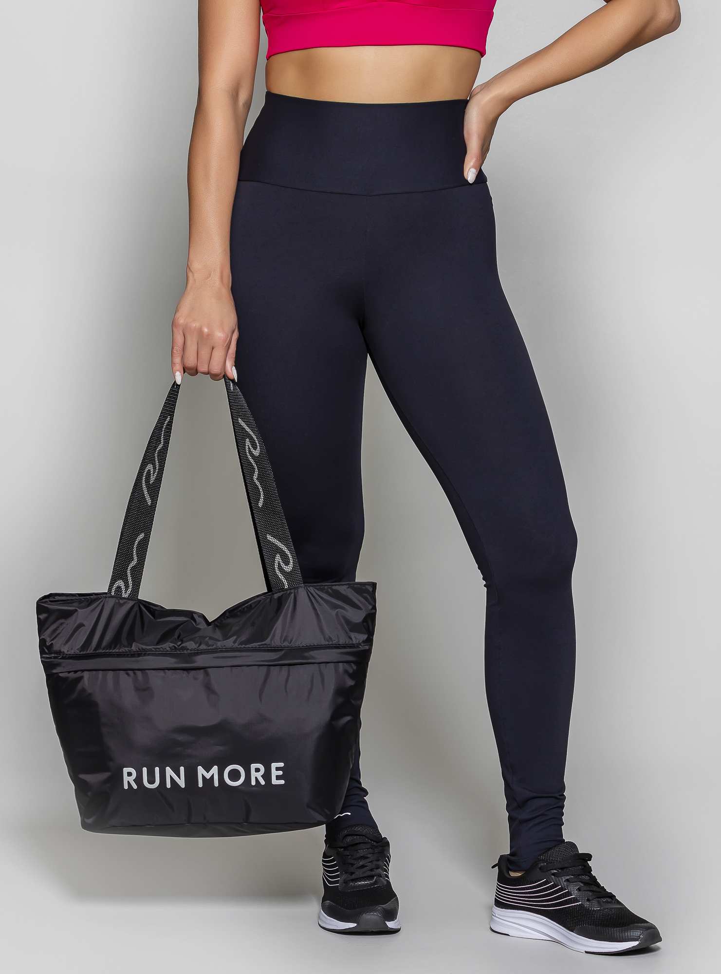 Bolsa Média 80124 Preto / Cinza 02 Preto / Cinza 02