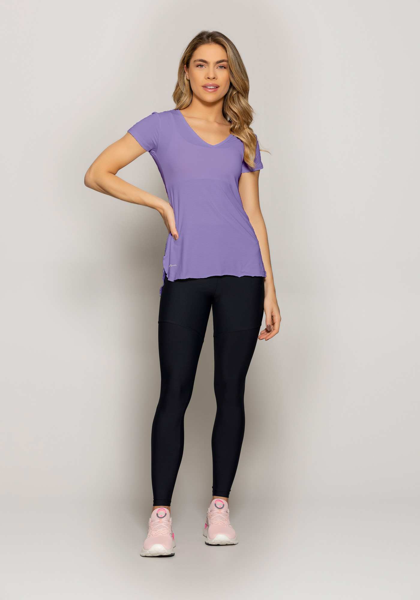 Blusa Alongada Essencial Roxo 12