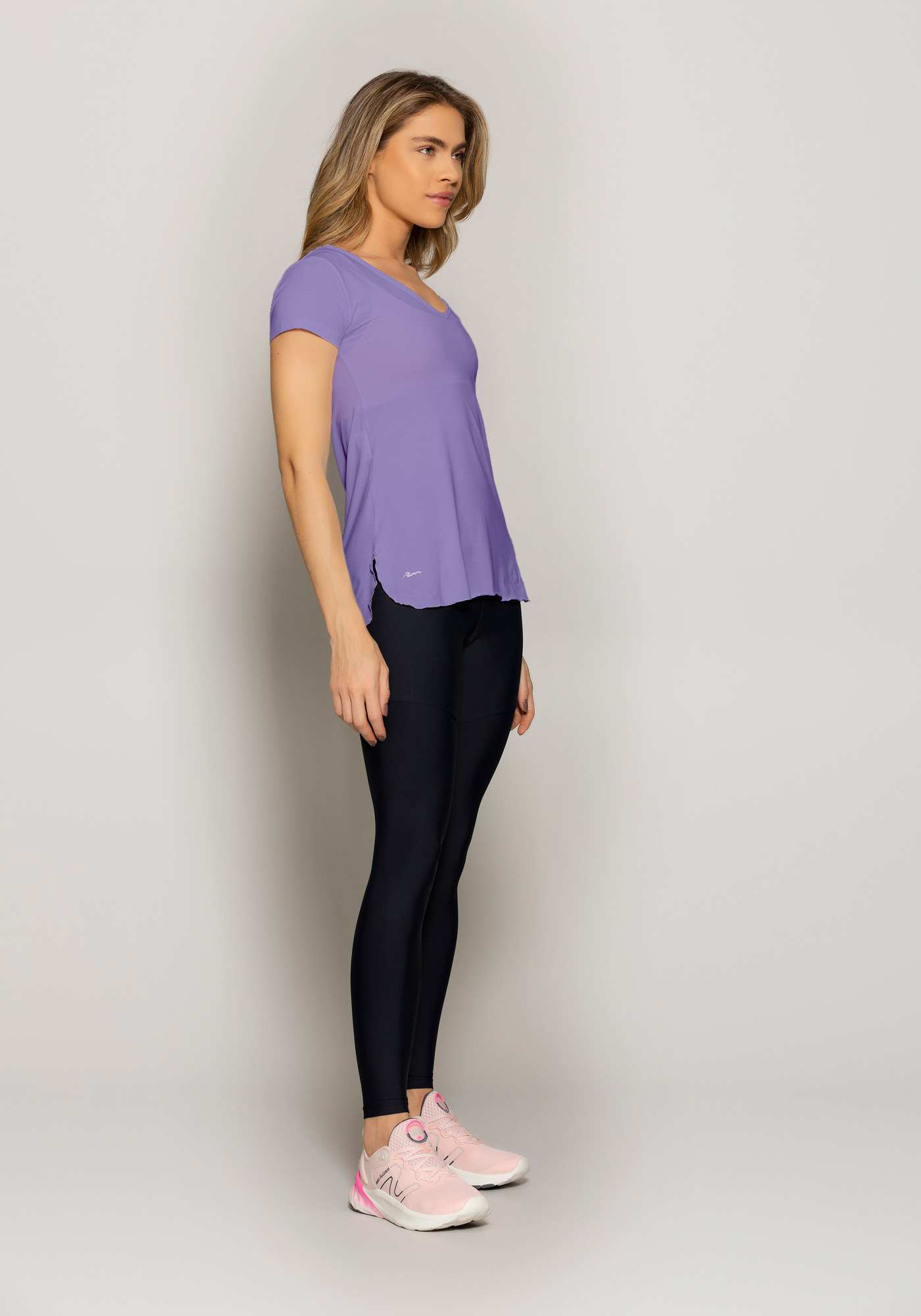 Blusa Alongada Essencial Roxo 12