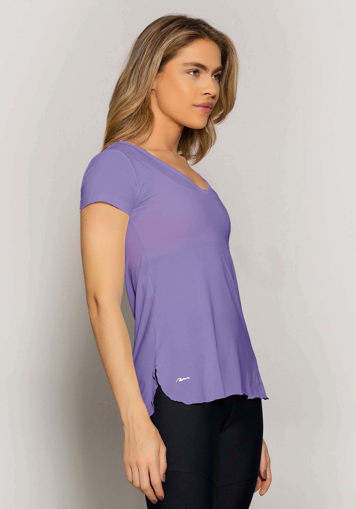 Blusa Alongada Essencial Roxo 12