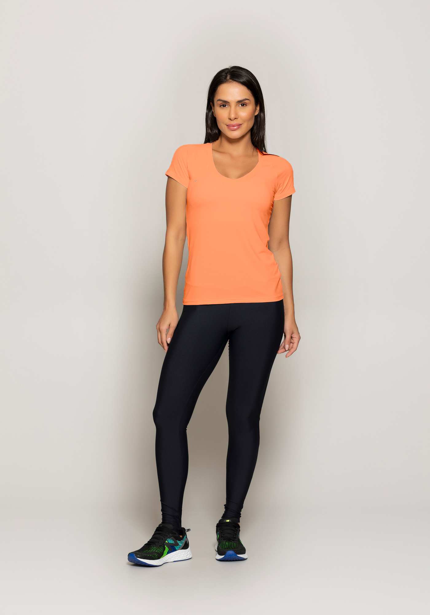 Baby Look Essencial Laranja 18