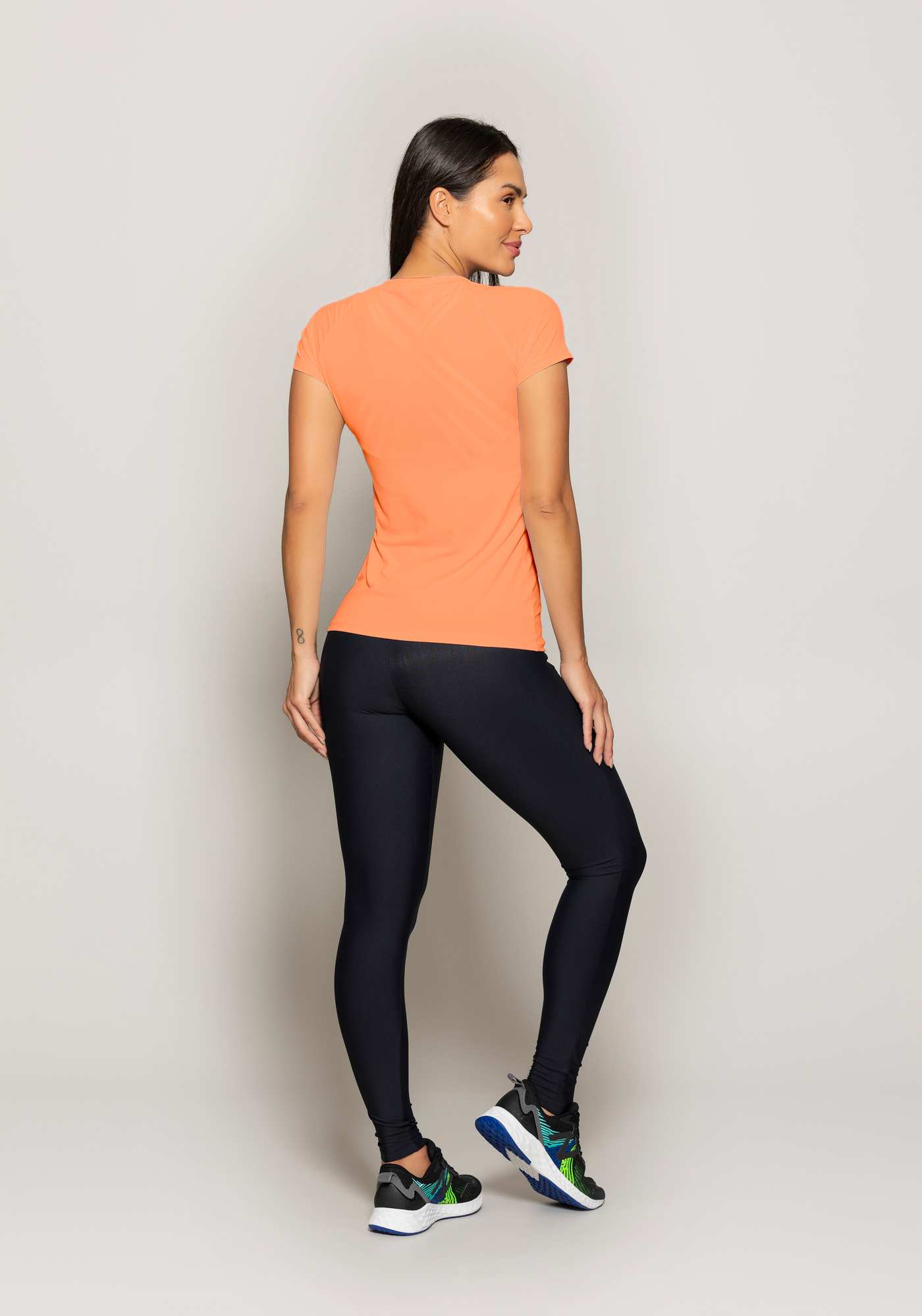 Baby Look Essencial Laranja 18
