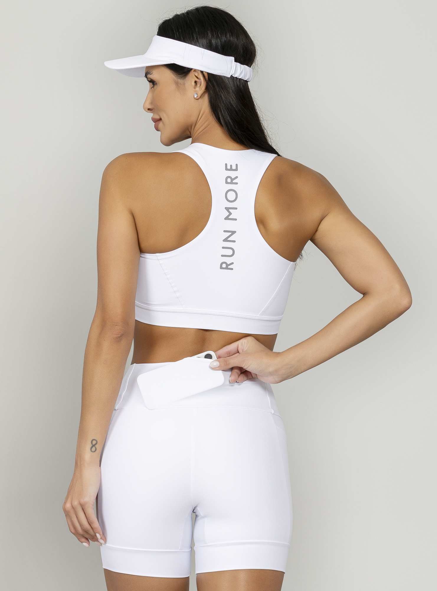 Top Alta Sustentação Power Pace Branco