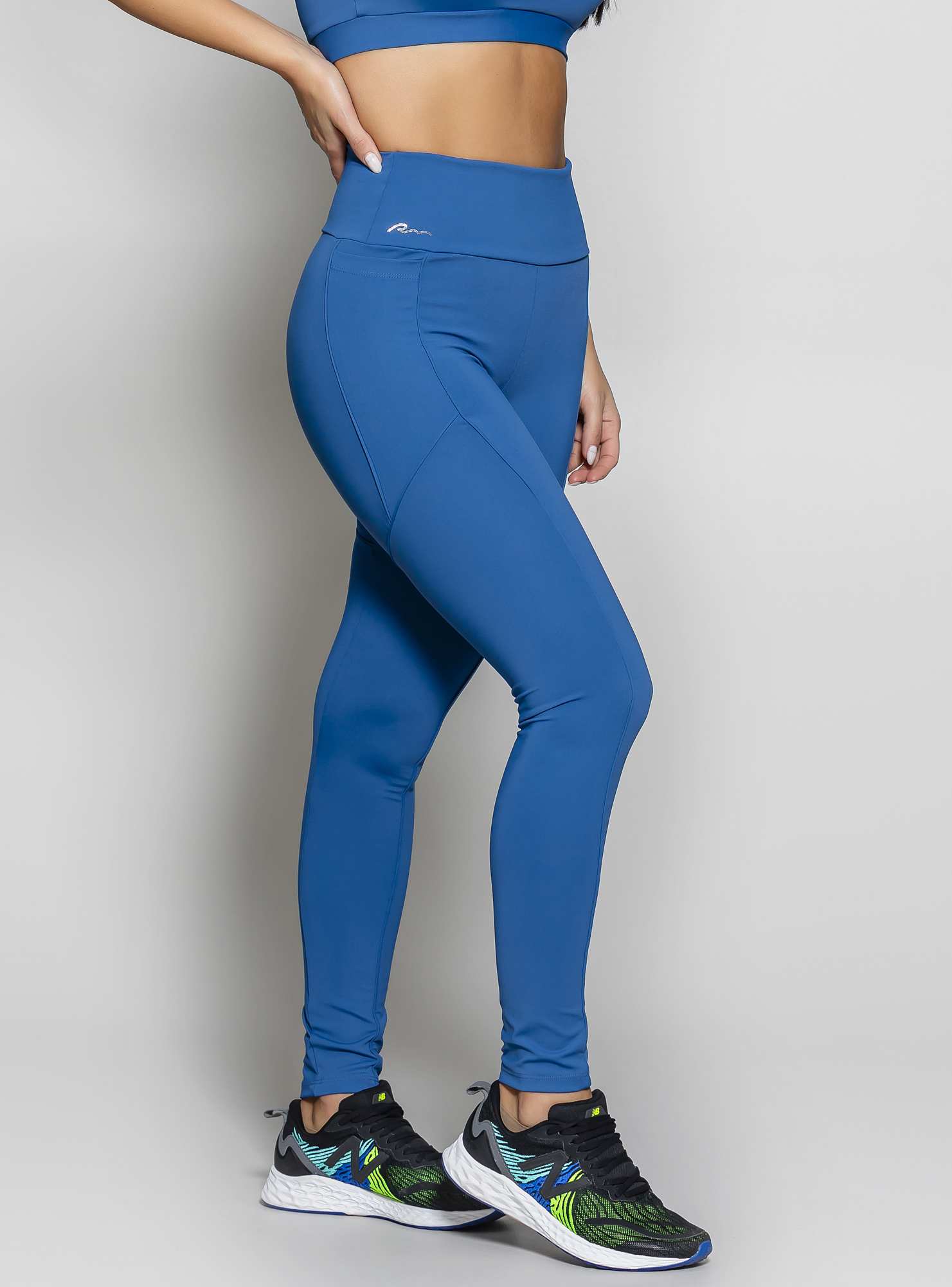 Legging com Bolsos Leg Day Azul 07