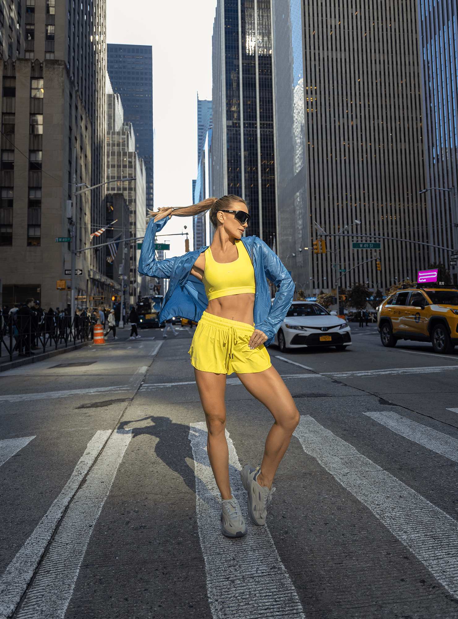 Short Transpassado Power Pace Amarelo 03