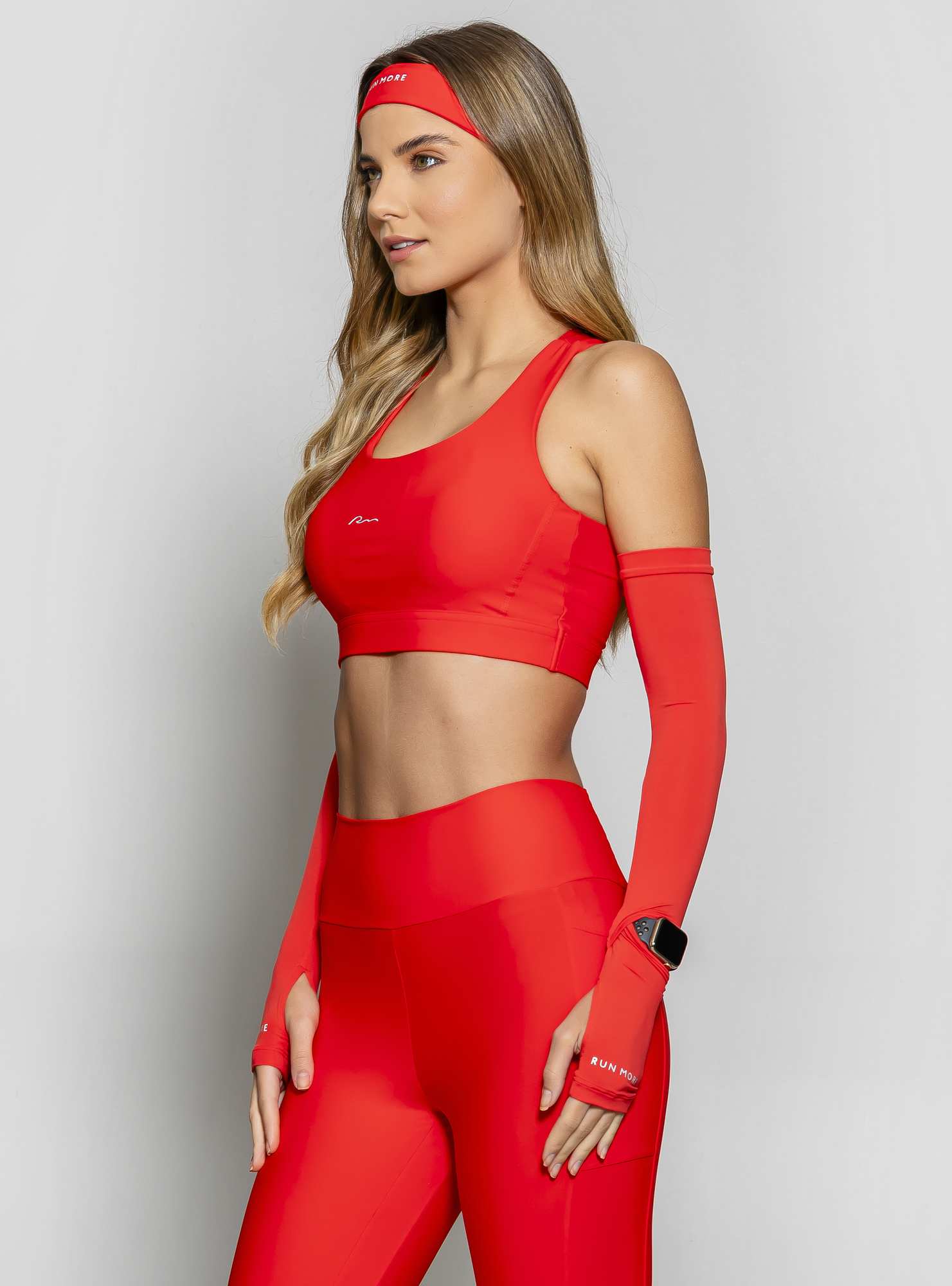 Manguito Power Pace Vermelho 03