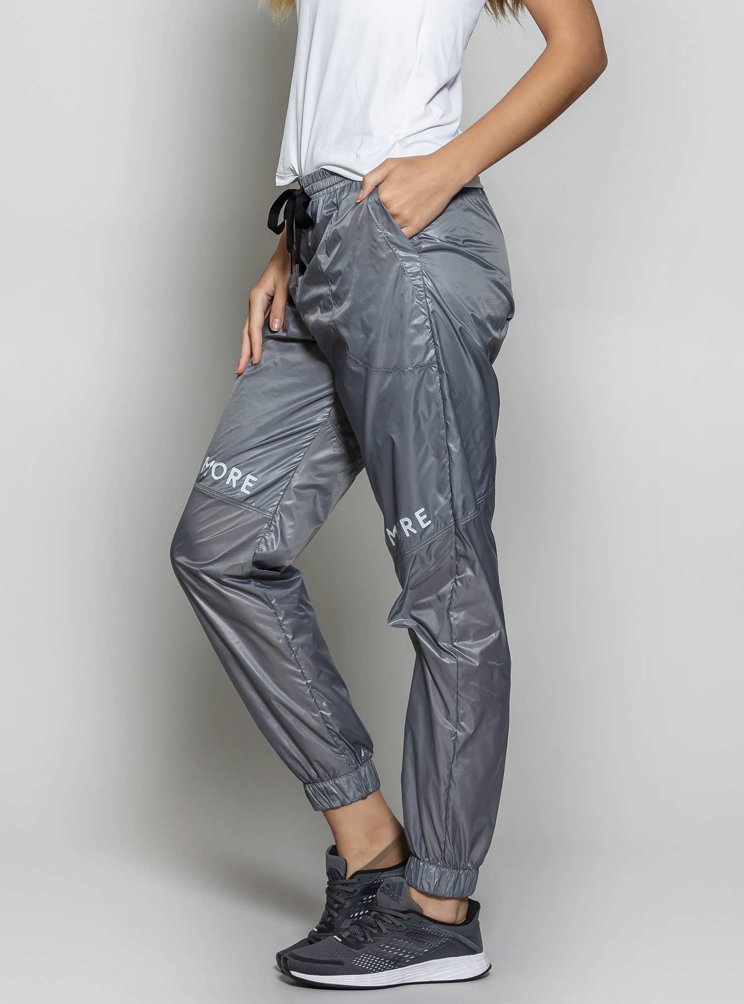 Calça Jogger Power Pace Cinza 25