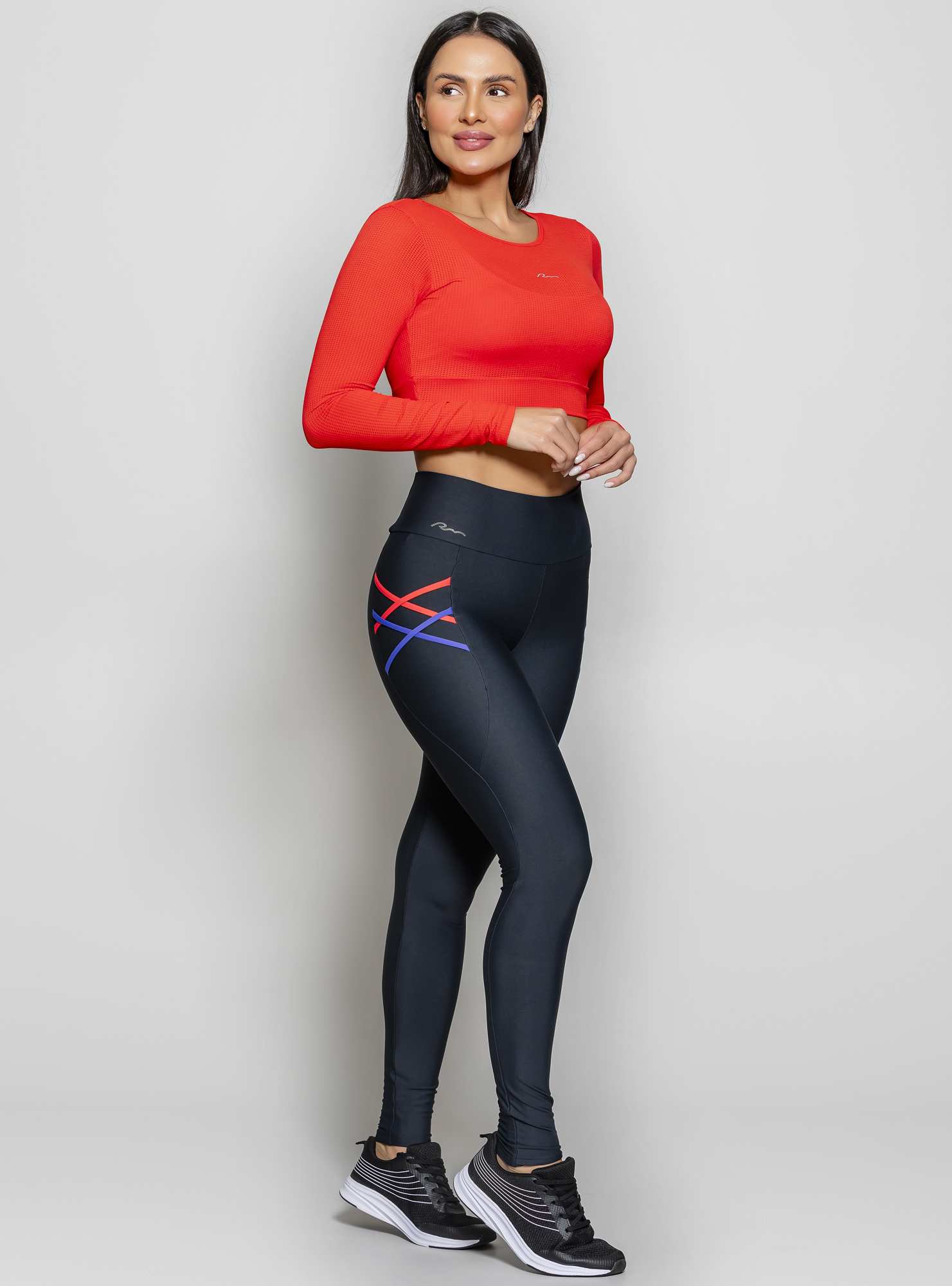 Blusa Cropped Energy Vermelho 03