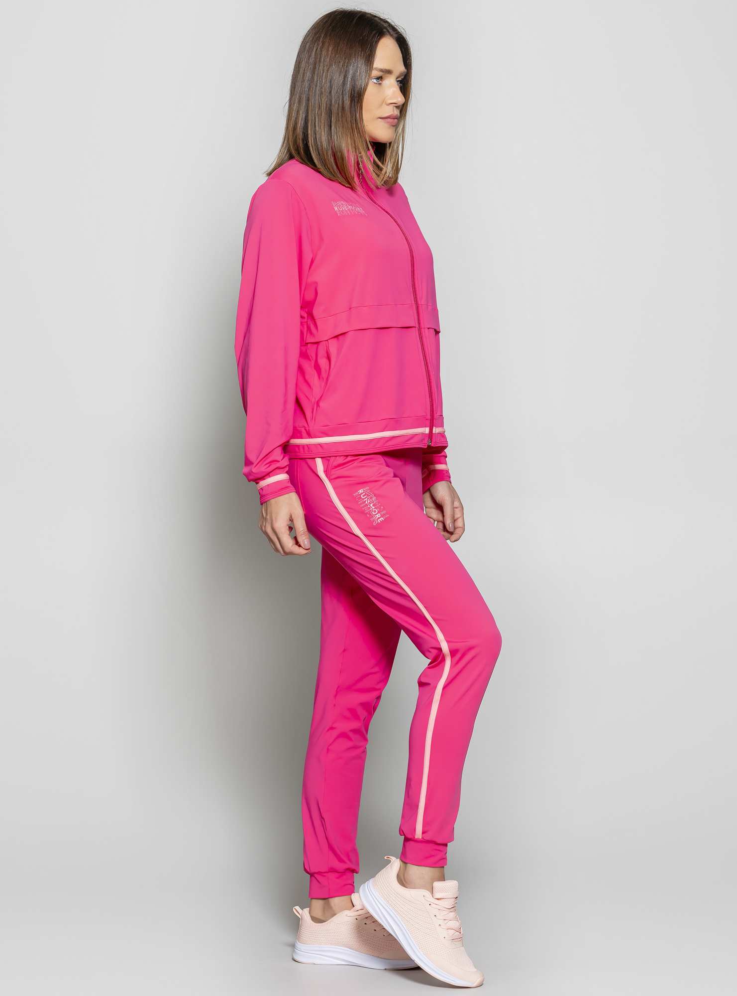 Jaqueta com Gola Leveza Rosa 04 / Rosa 39