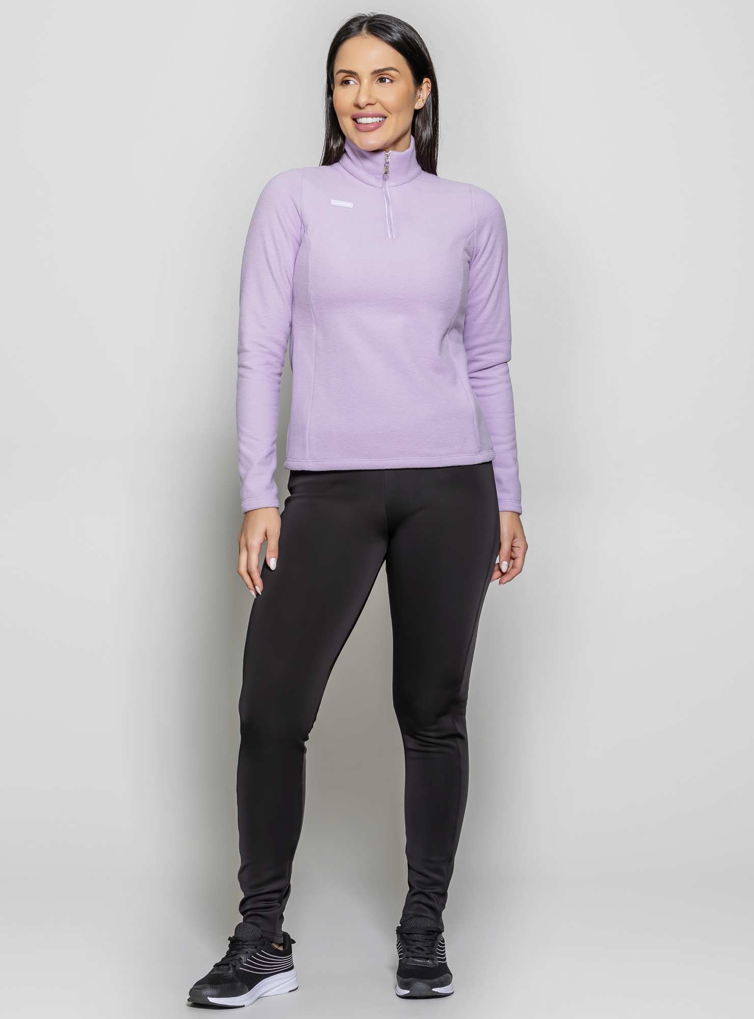 Blusa Gola Alta Térmica Roxo 23