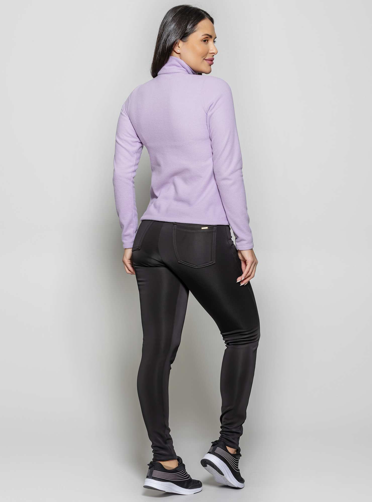 Blusa Gola Alta Térmica Roxo 23