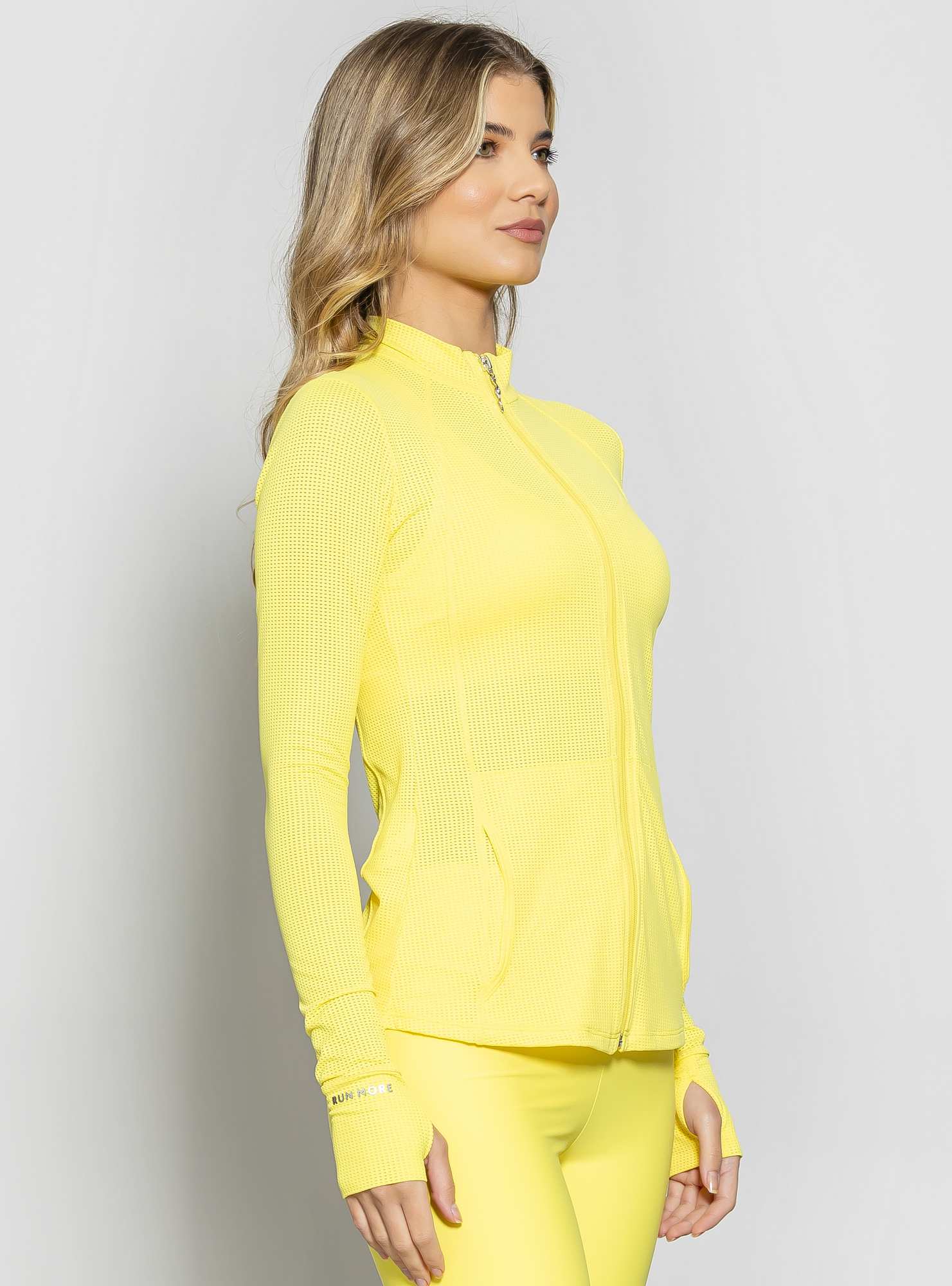 Jaqueta Fit Essencial Amarelo 03