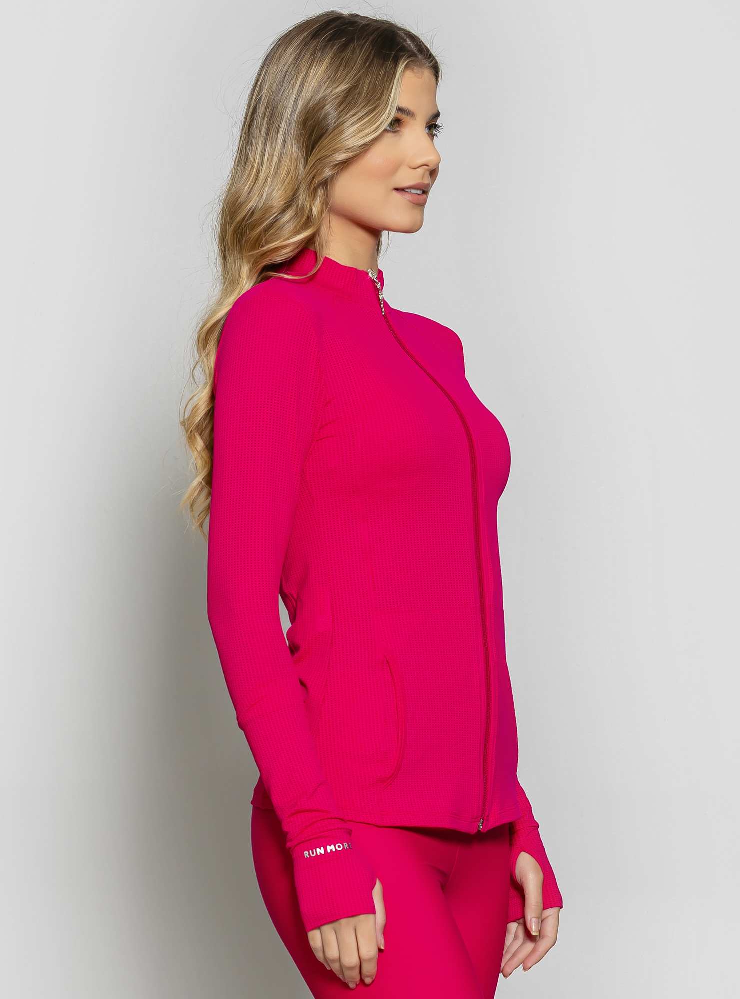 Jaqueta Fit Essencial Rosa 09