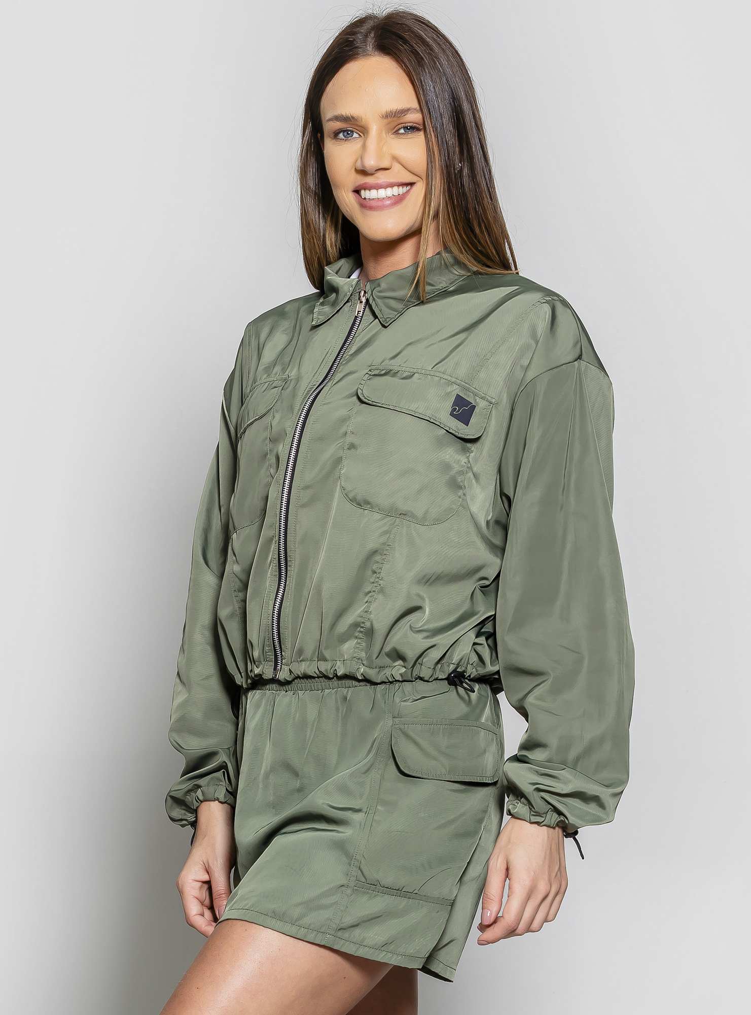Jaqueta Sporty Urban Verde 21