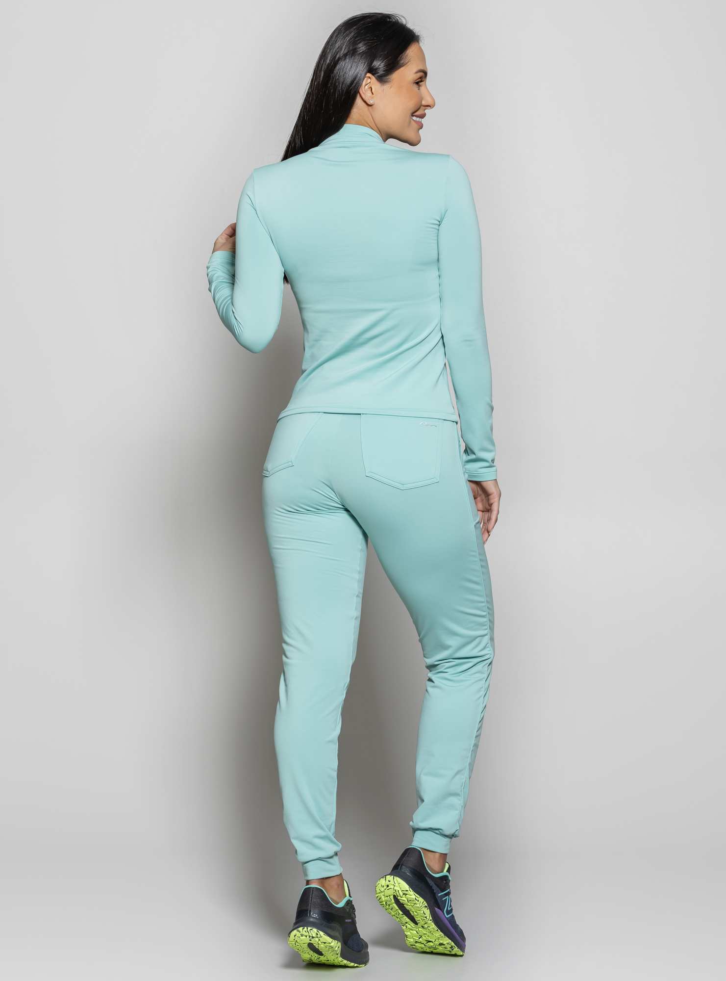 Blusa Térmica Gola Alta Verde 15