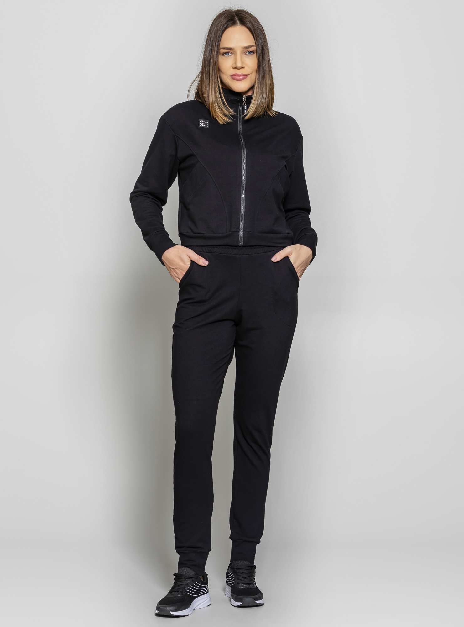 Calça Jogger de Moletinho Preto