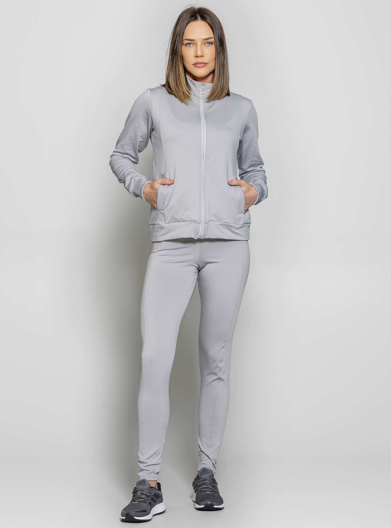 Legging Térmica Comfy Cinza 03