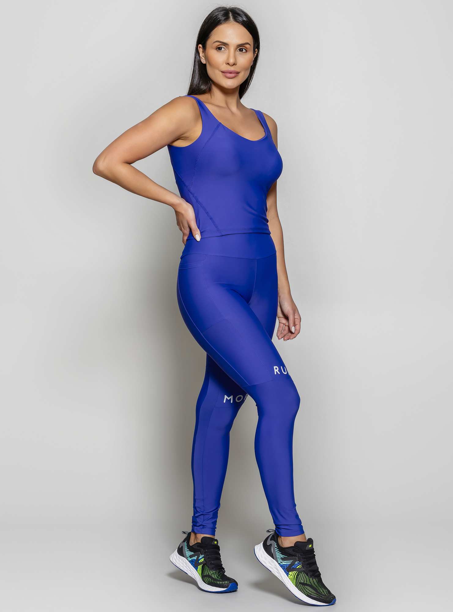 Regata Ajustada com Bojo Azul 28
