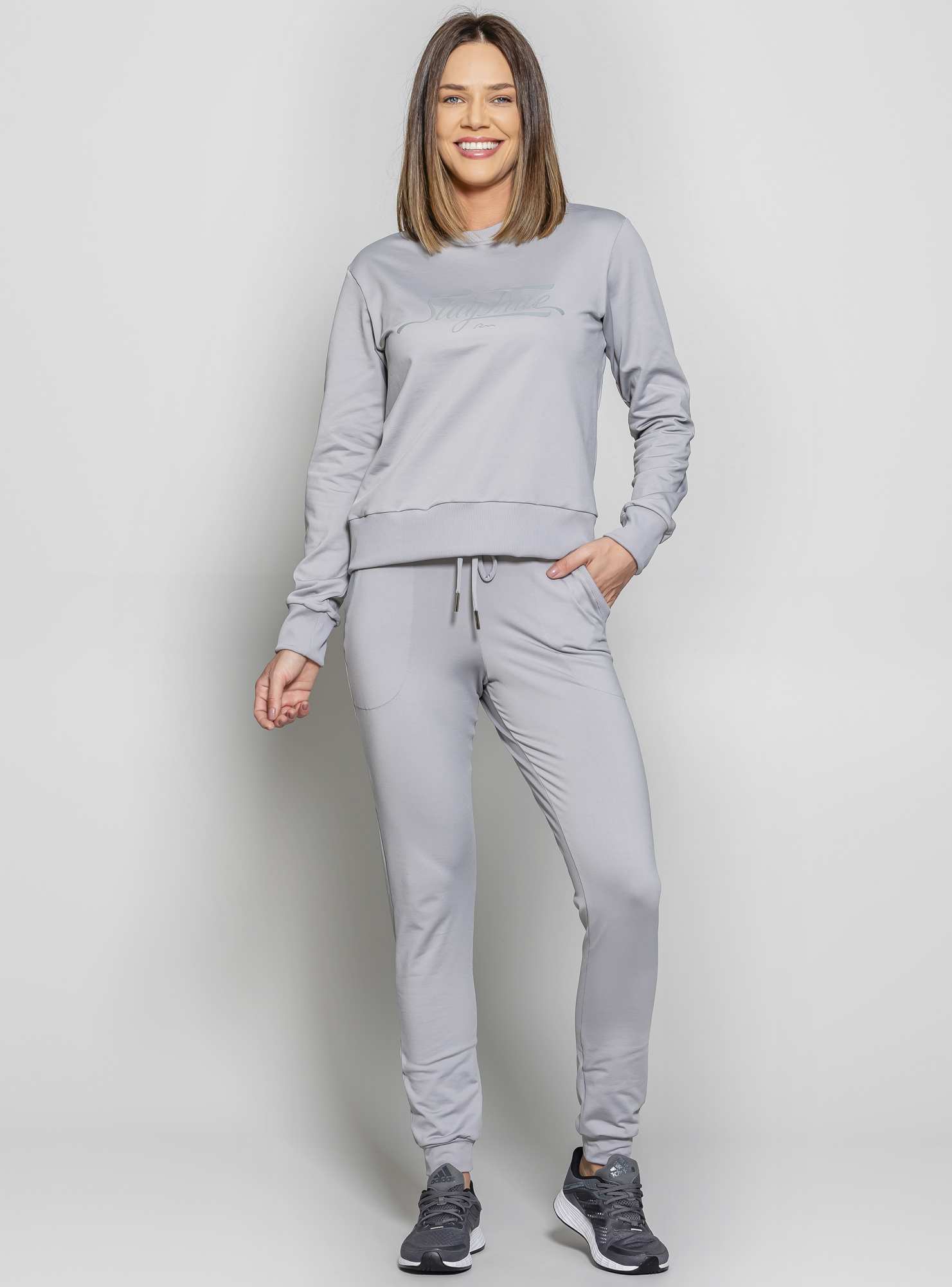 Calça Jogger Térmica Comfy Cinza 03