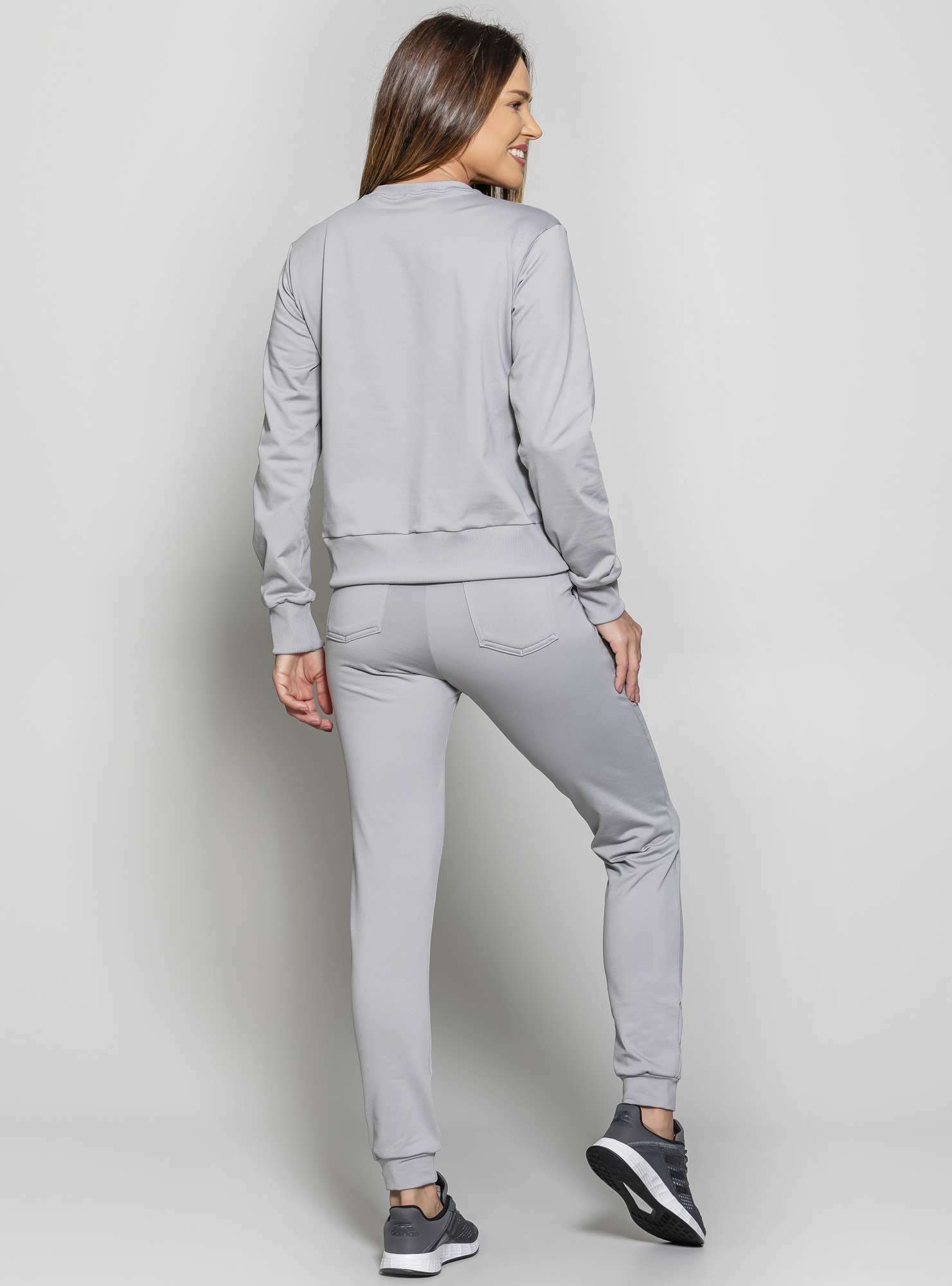 Calça Jogger Térmica Comfy Cinza 03
