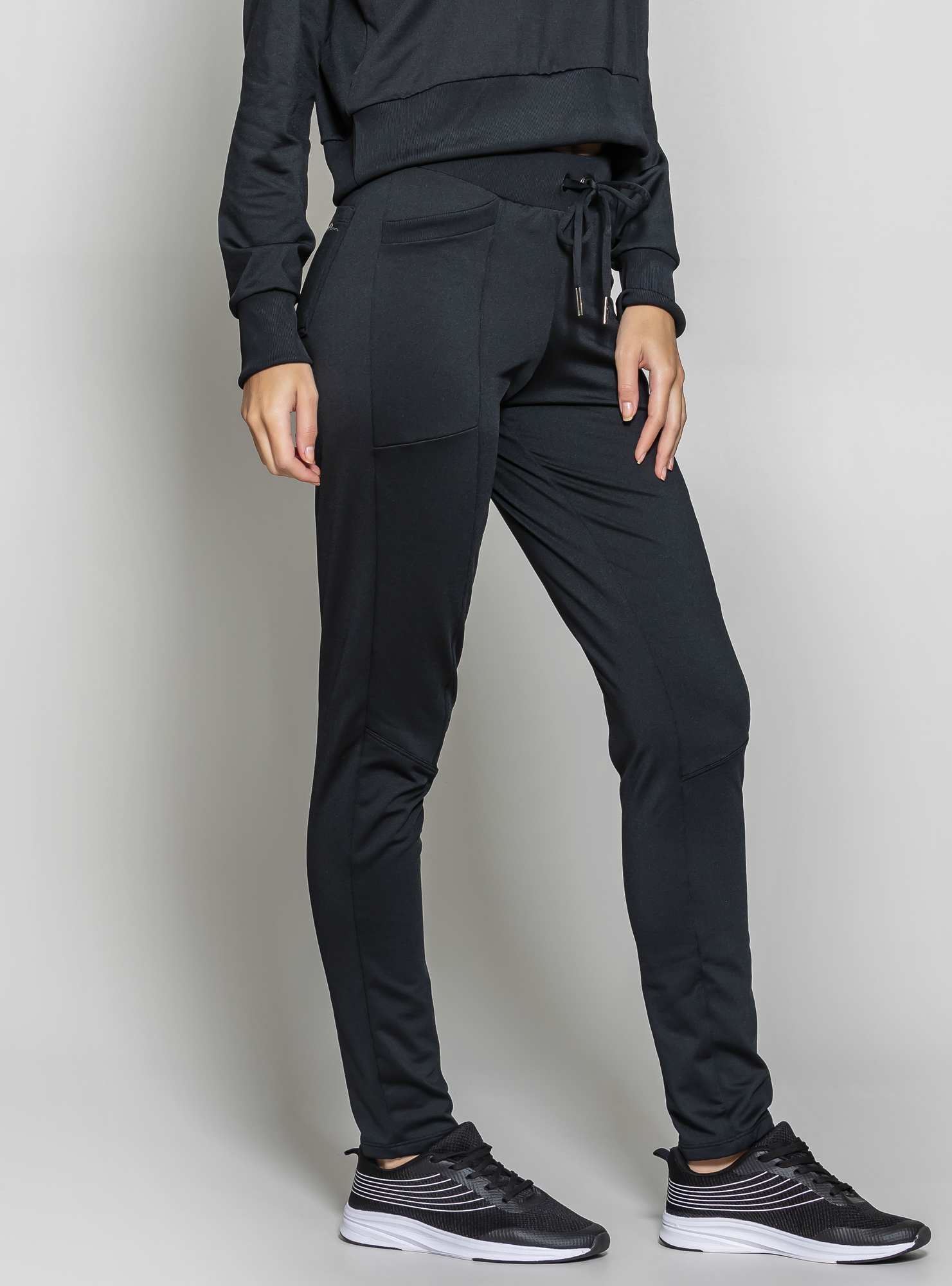 Calça Reta Térmica Comfy Preto