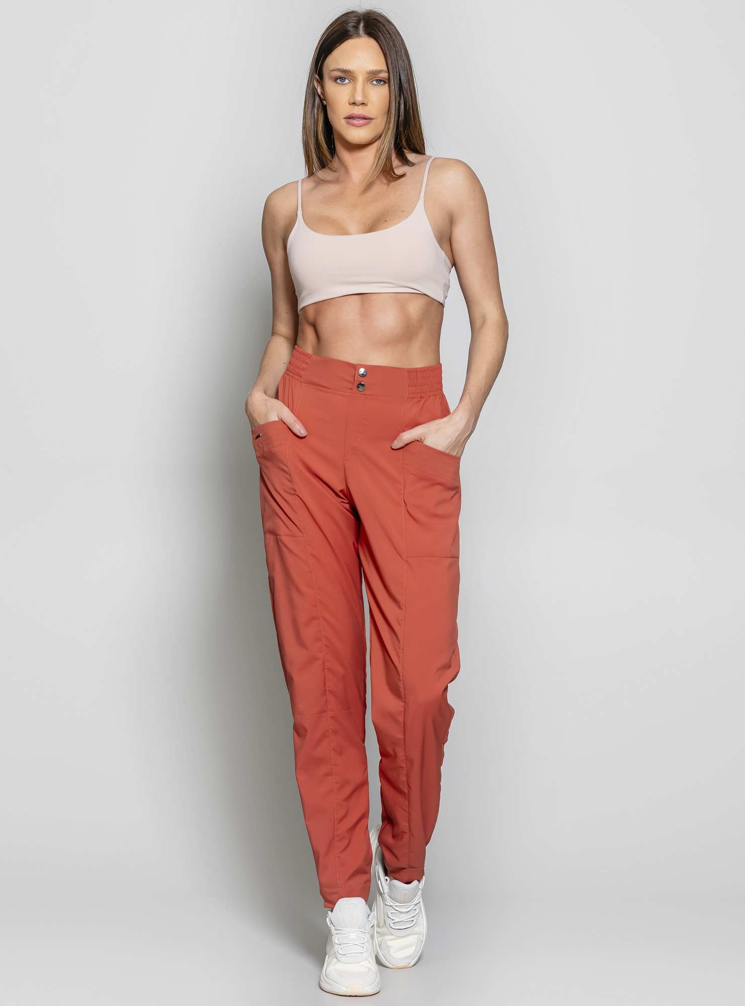 Calça Utility Marrom 08