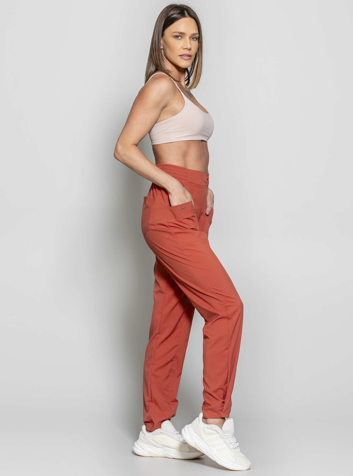 Calça Utility Marrom 08